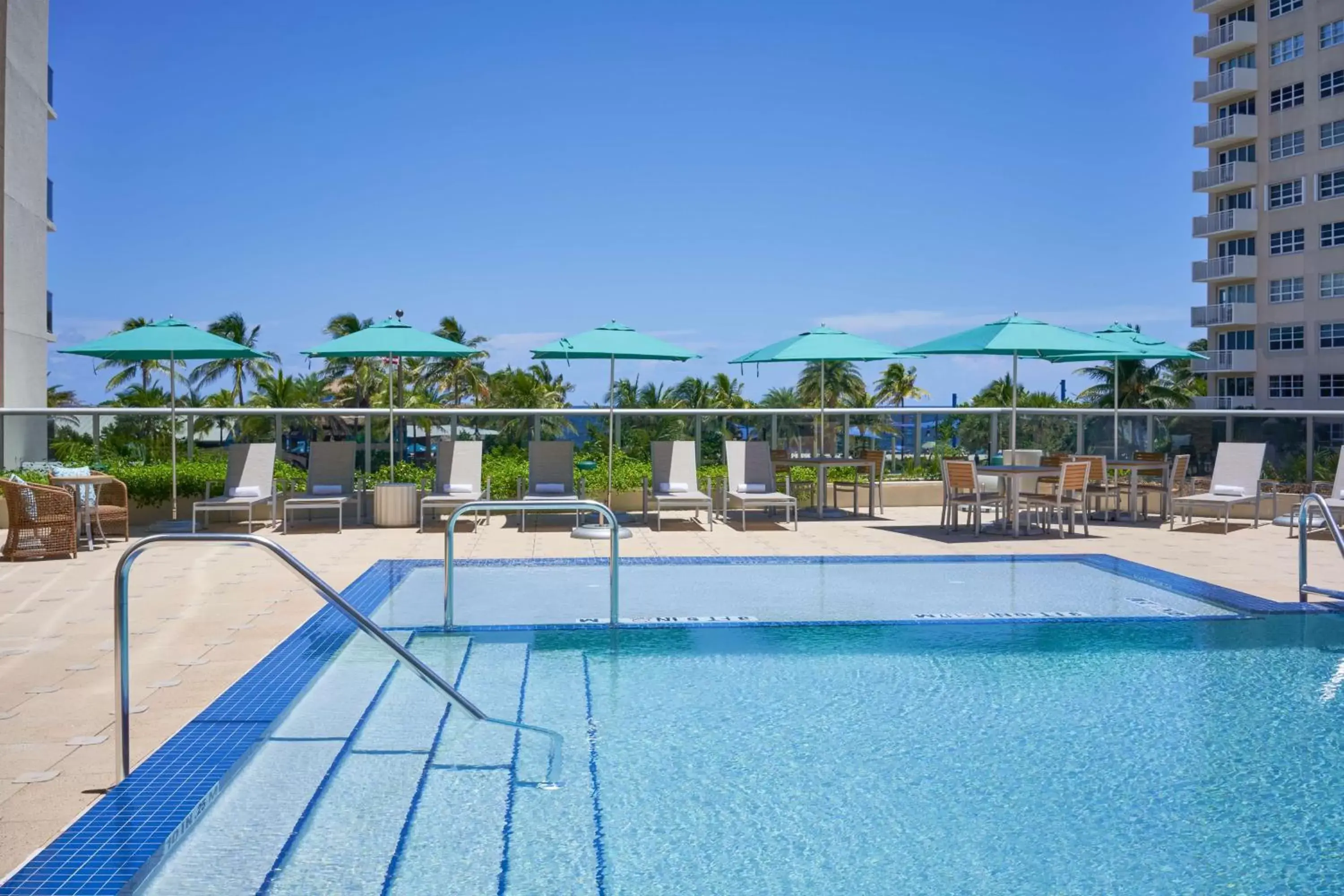 Pool view, Swimming Pool in Tru By Hilton Pompano Beach Pier