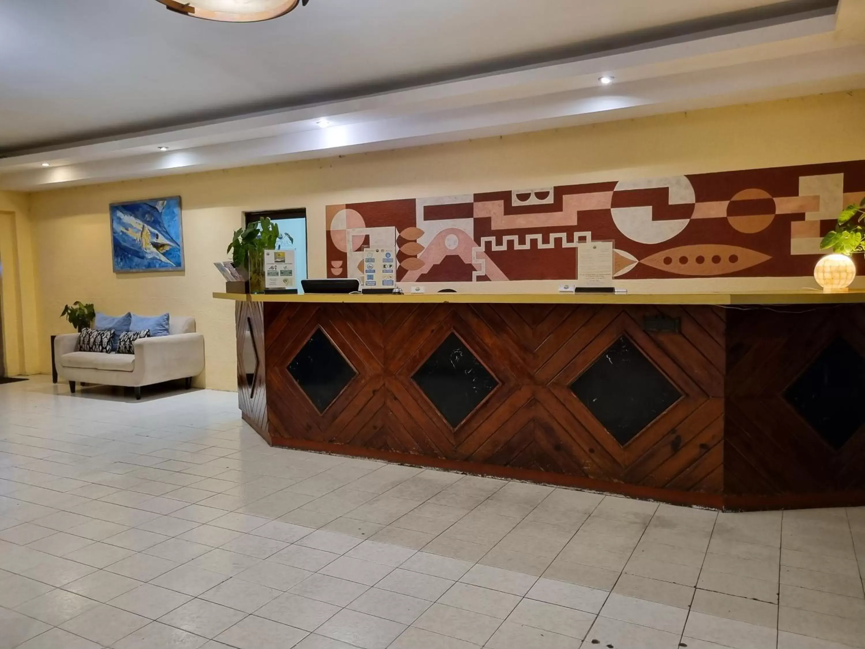 Lobby or reception, Lobby/Reception in Hotel Plaza Cozumel