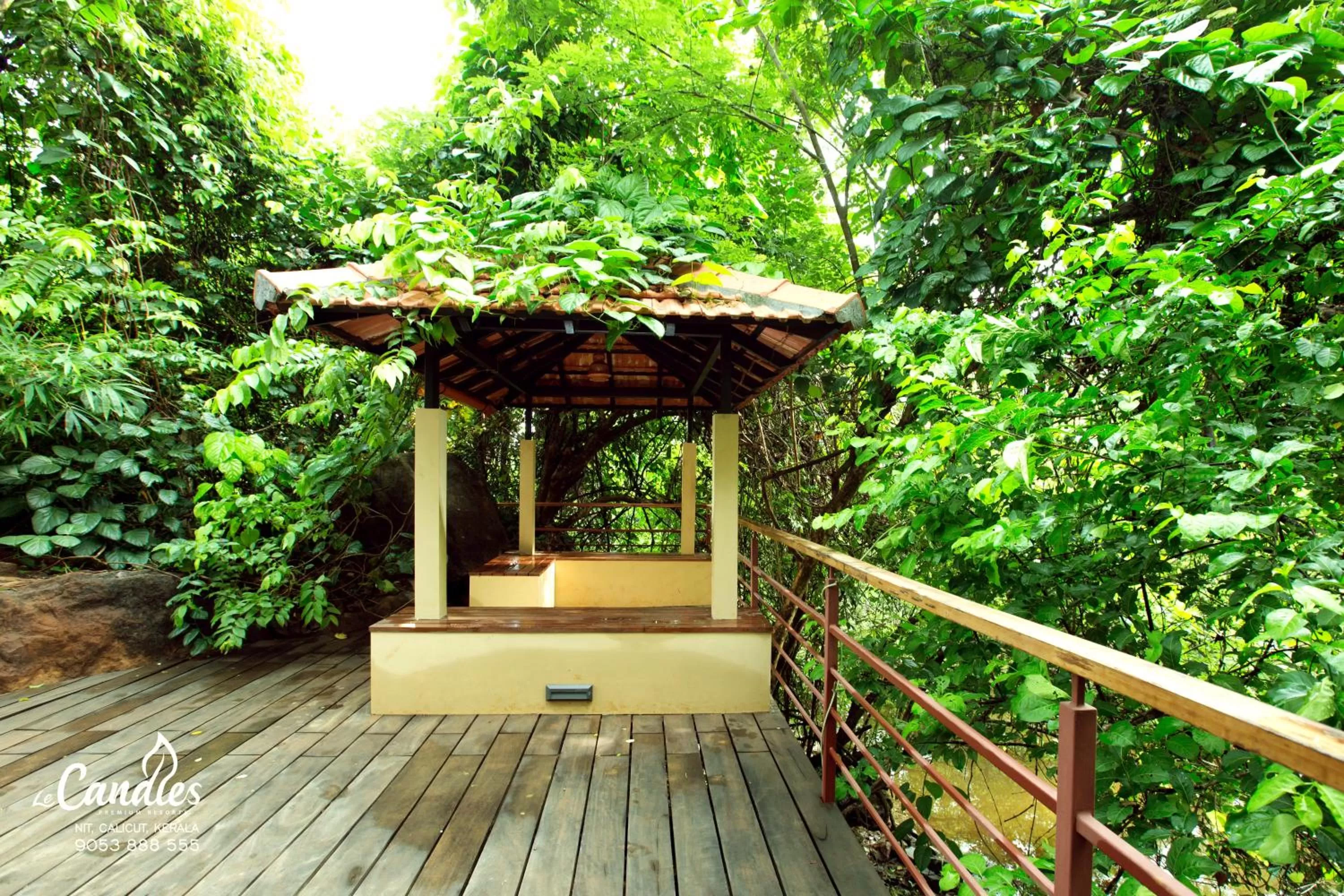 Patio in Le Candles Resort