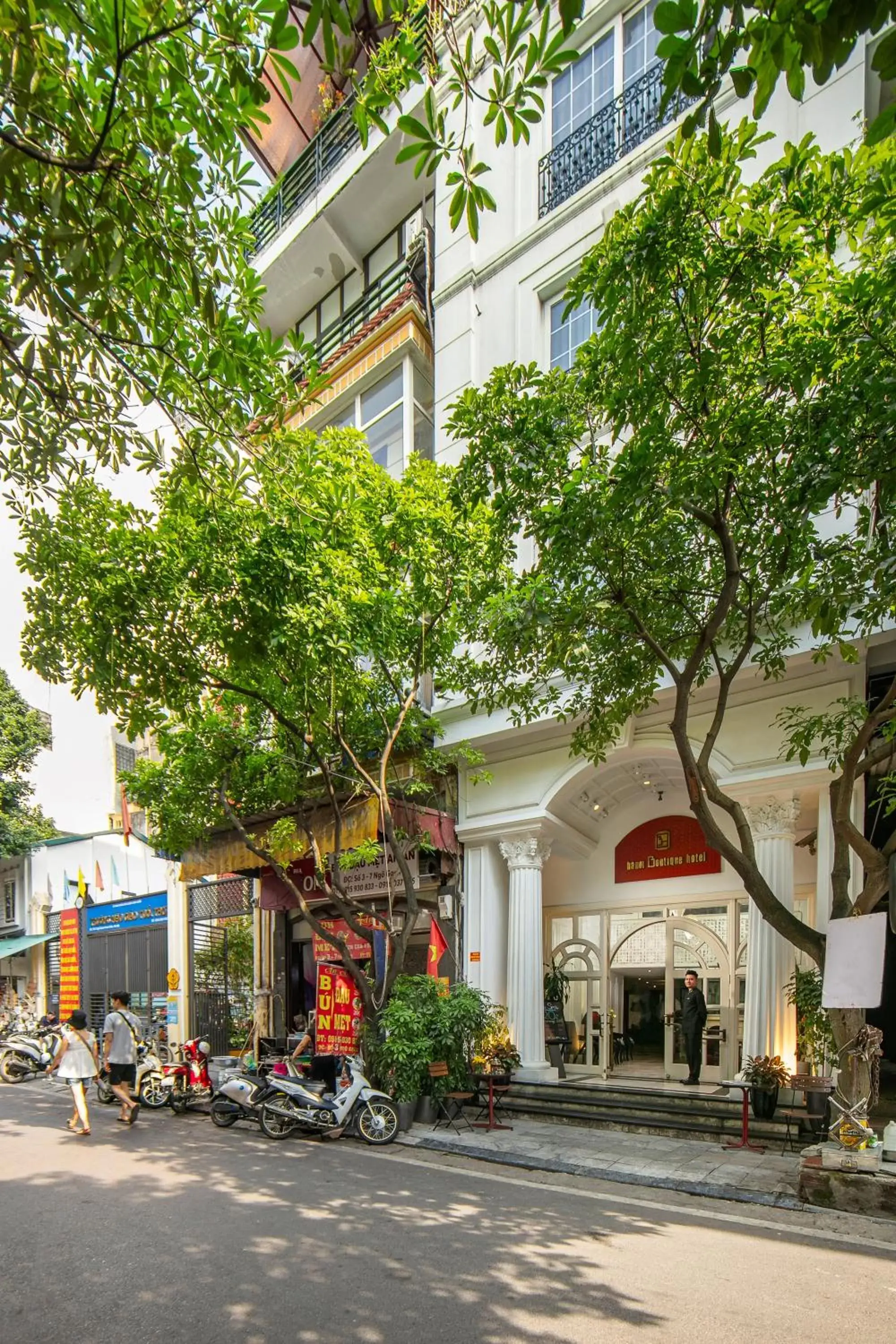 Property building in Hanoi Boutique Hotel & Spa Property building in Hanoi Boutique Hotel & Spa