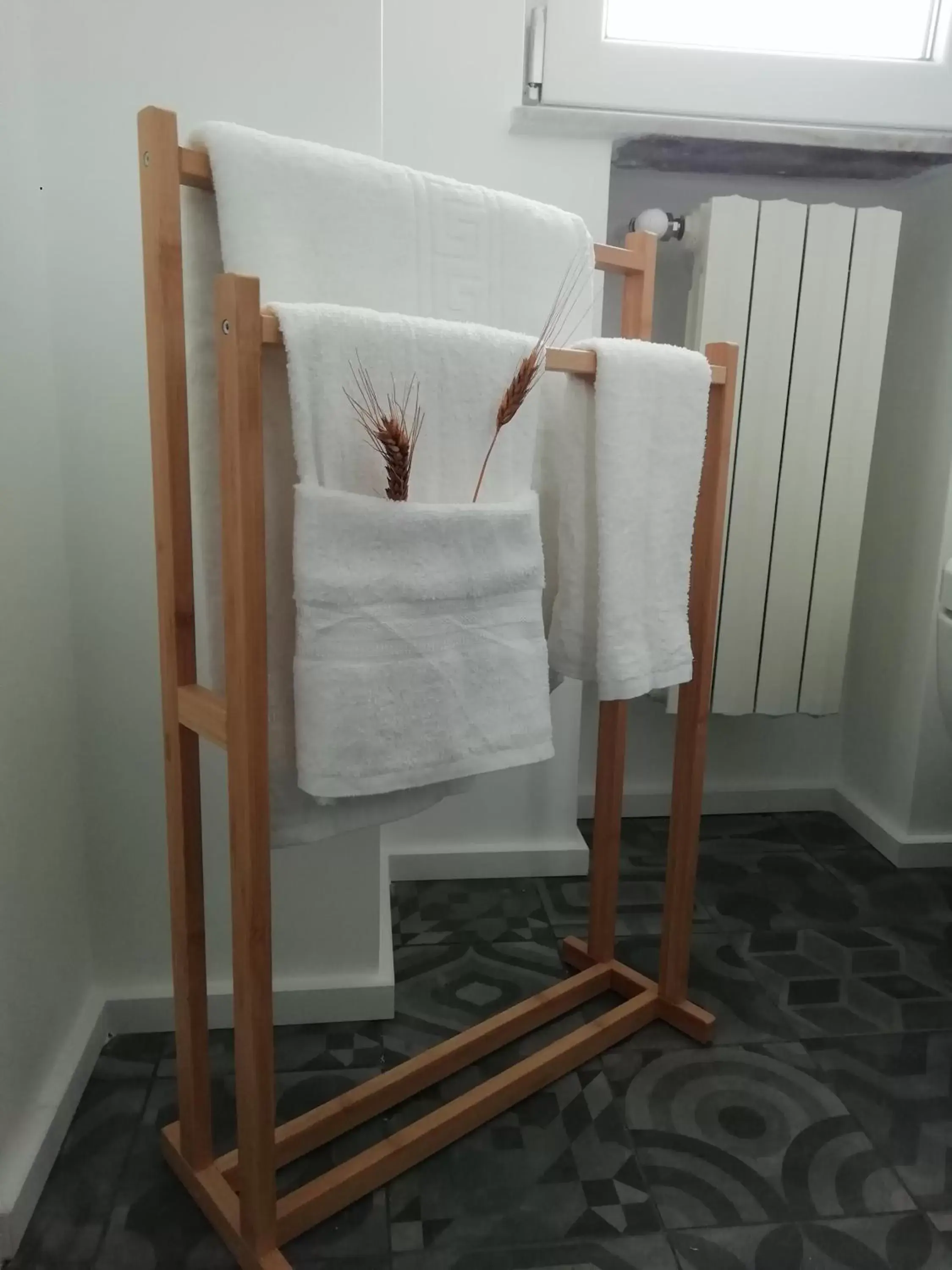towels, Bathroom in ATTICO 59