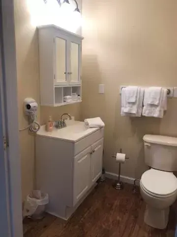 Bathroom in Howard's Creek Inn