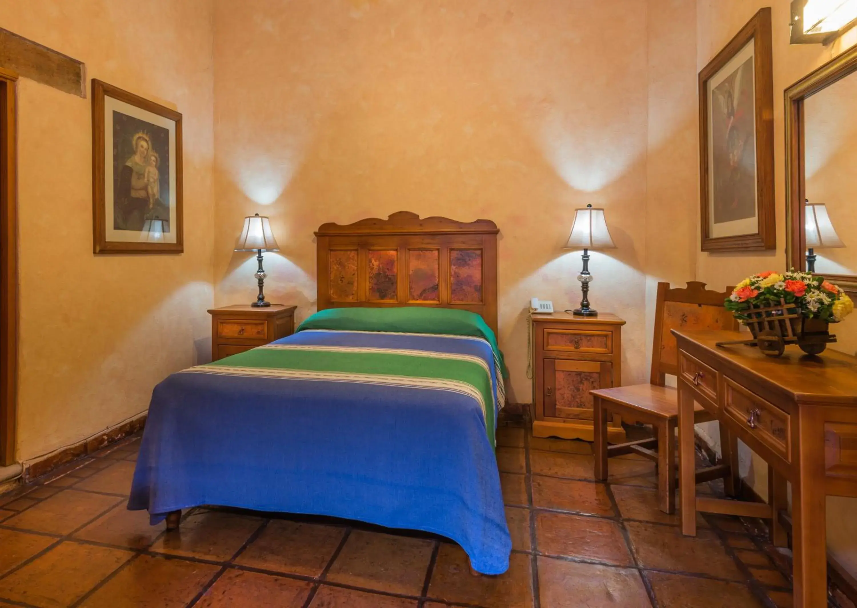 Bedroom, Bed in Hotel Casa del Refugio