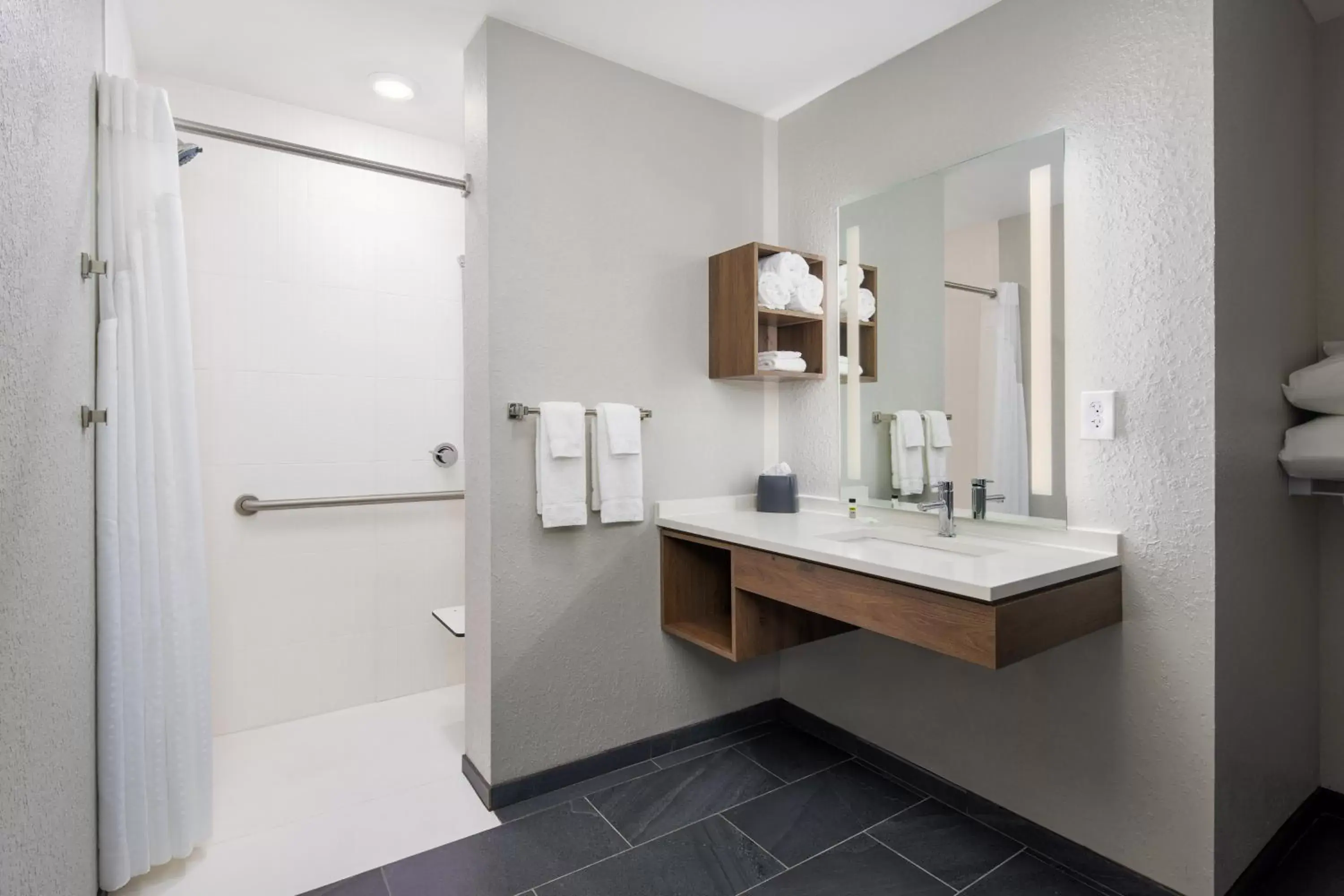 King Studio with Accessible Roll In Shower - Non-Smoking in Staybridge Suites - Auburn - University Area, an IHG Hotel