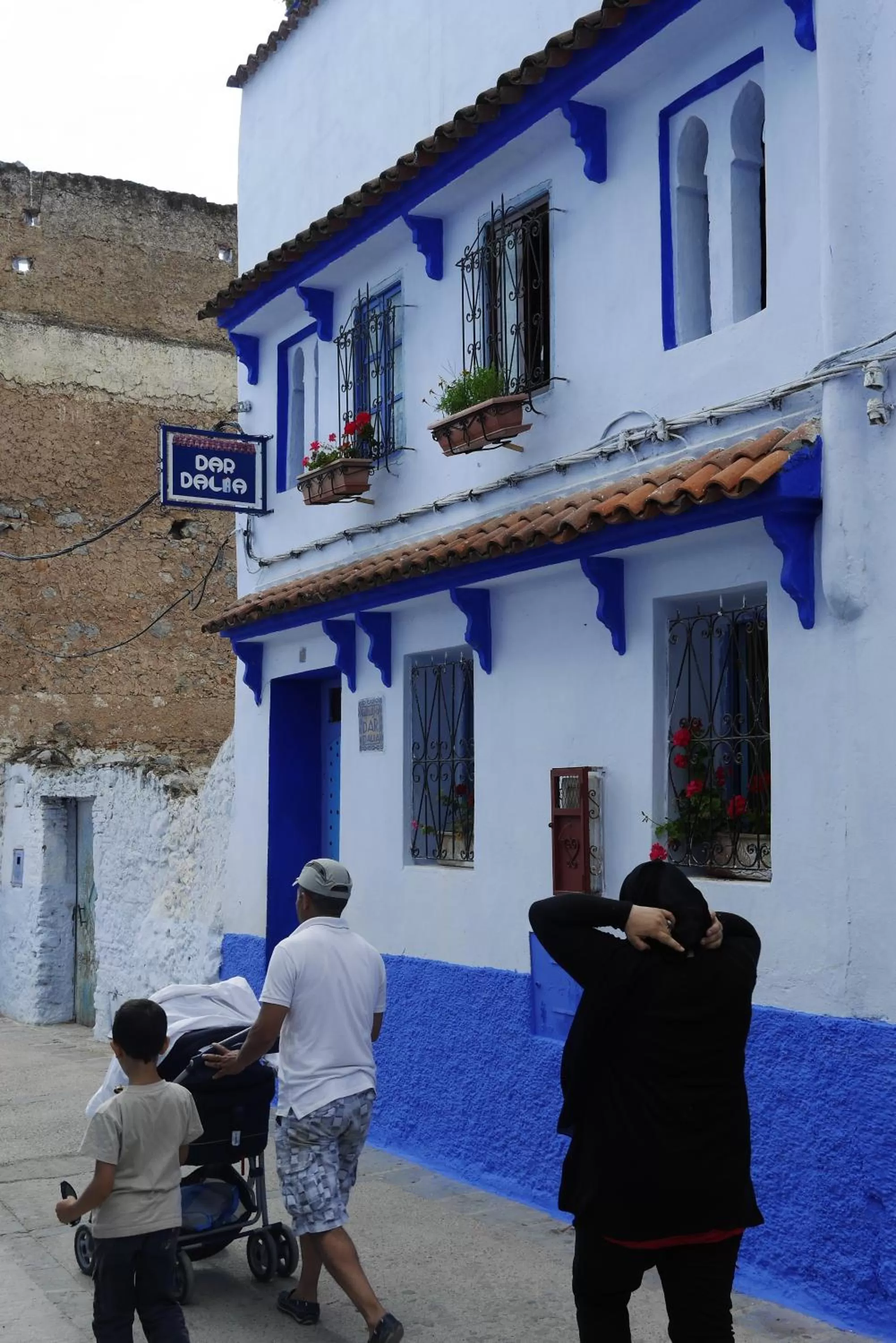 Facade/entrance in Dar Dalia