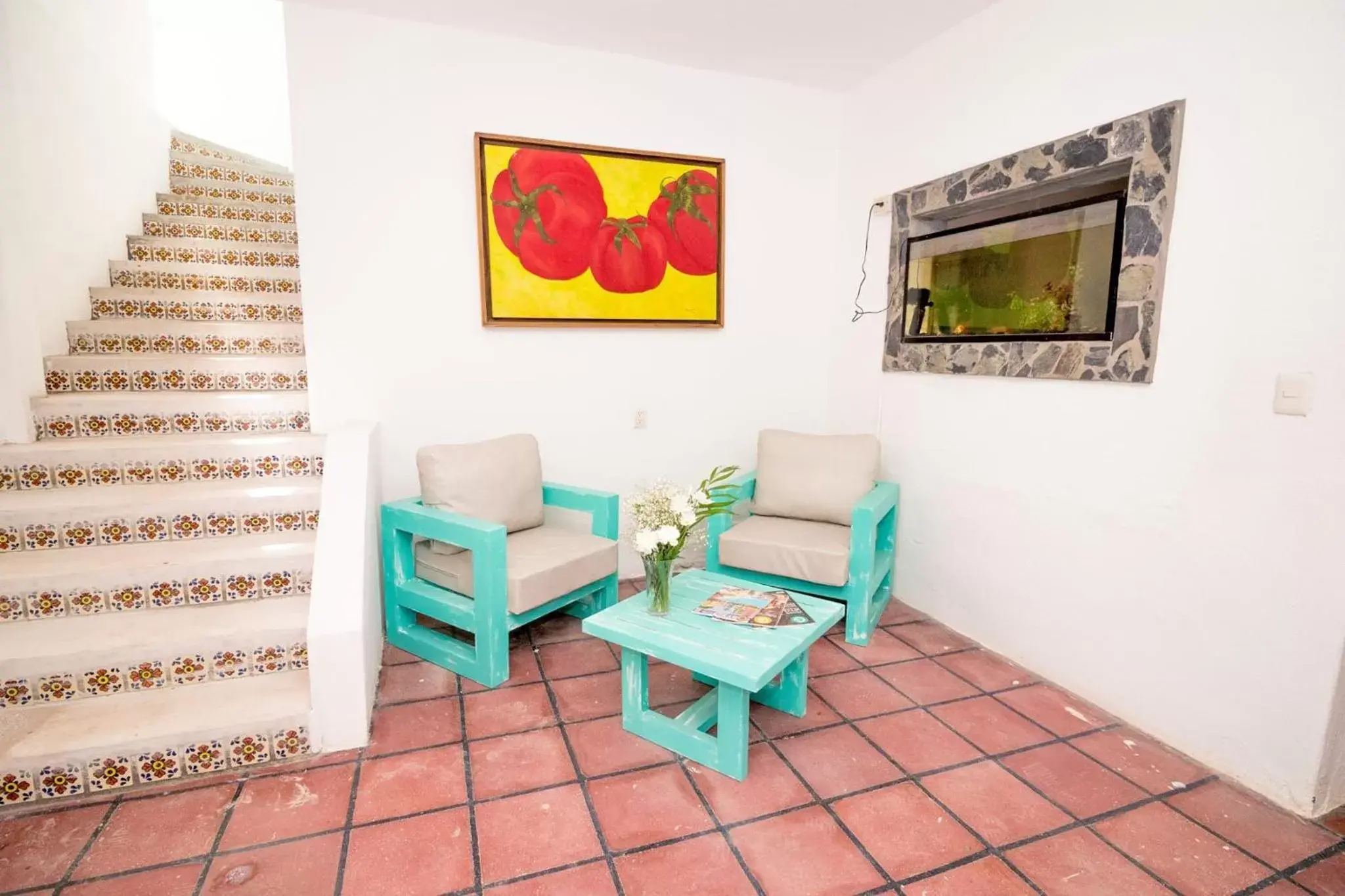 Living room, Seating Area in Hotel Costa 55 Puerto Escondido