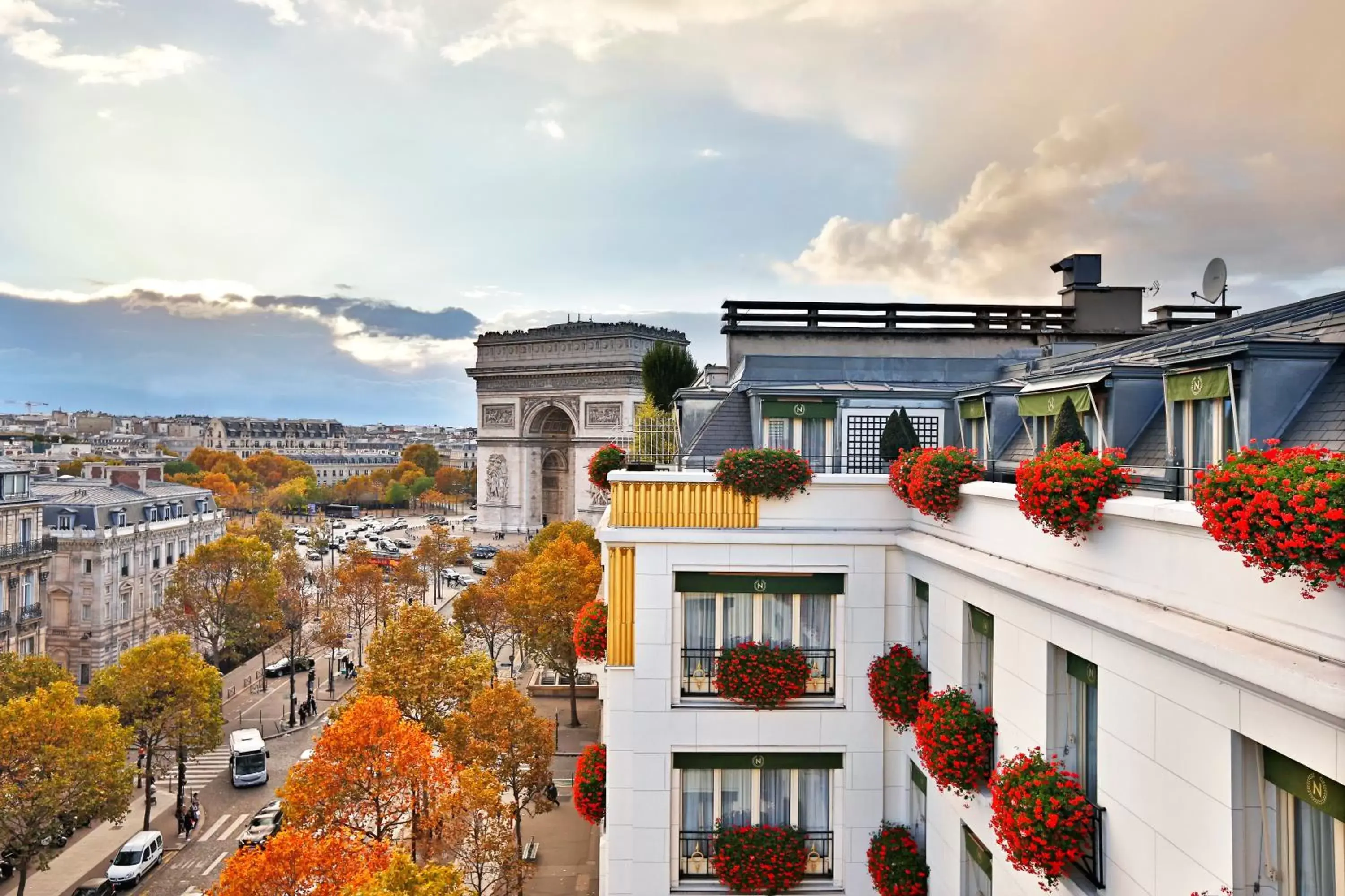 View (from property/room) in Hotel Napoleon Paris