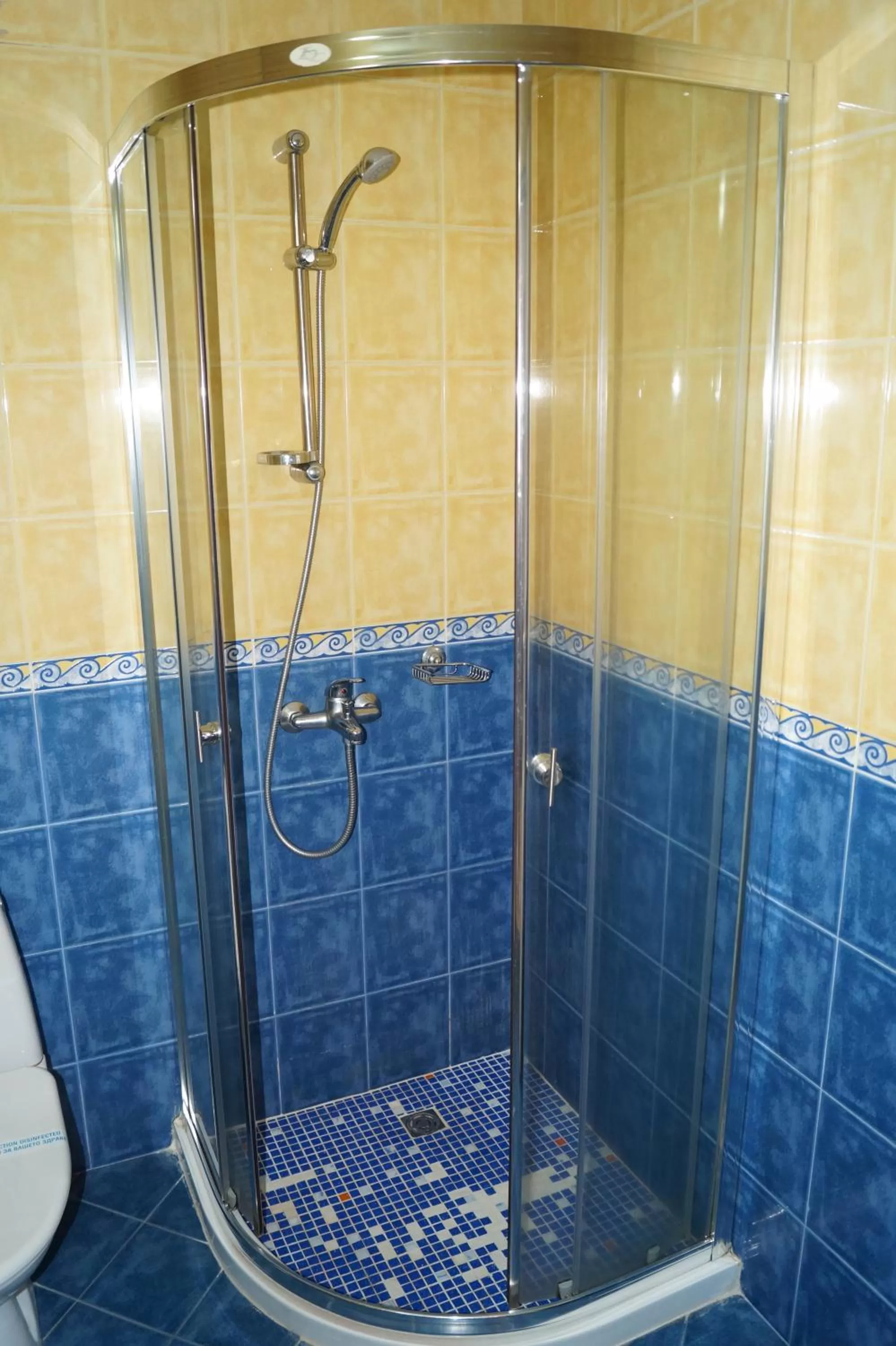Shower in Hotel Kardjali