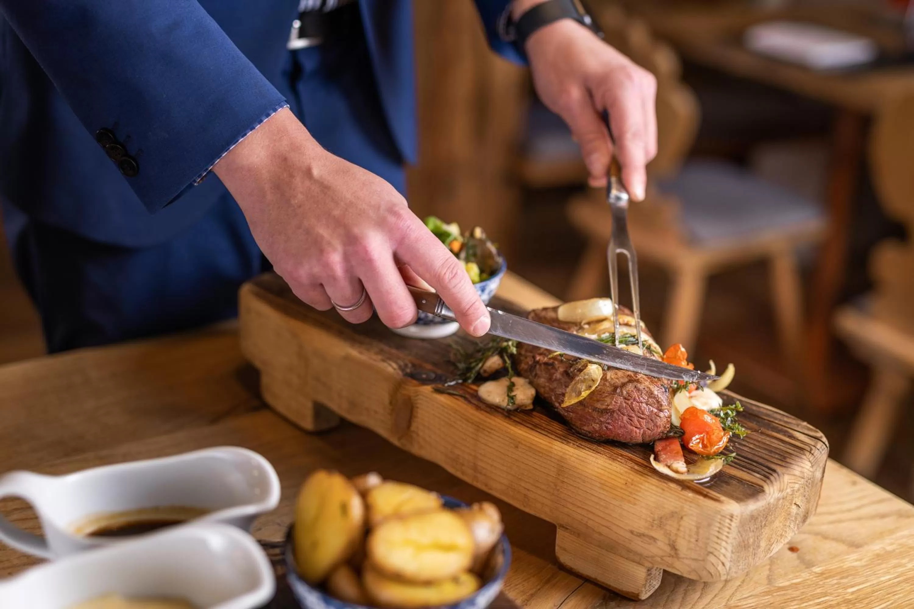 Food close-up in Small Luxury Hotel Goldgasse