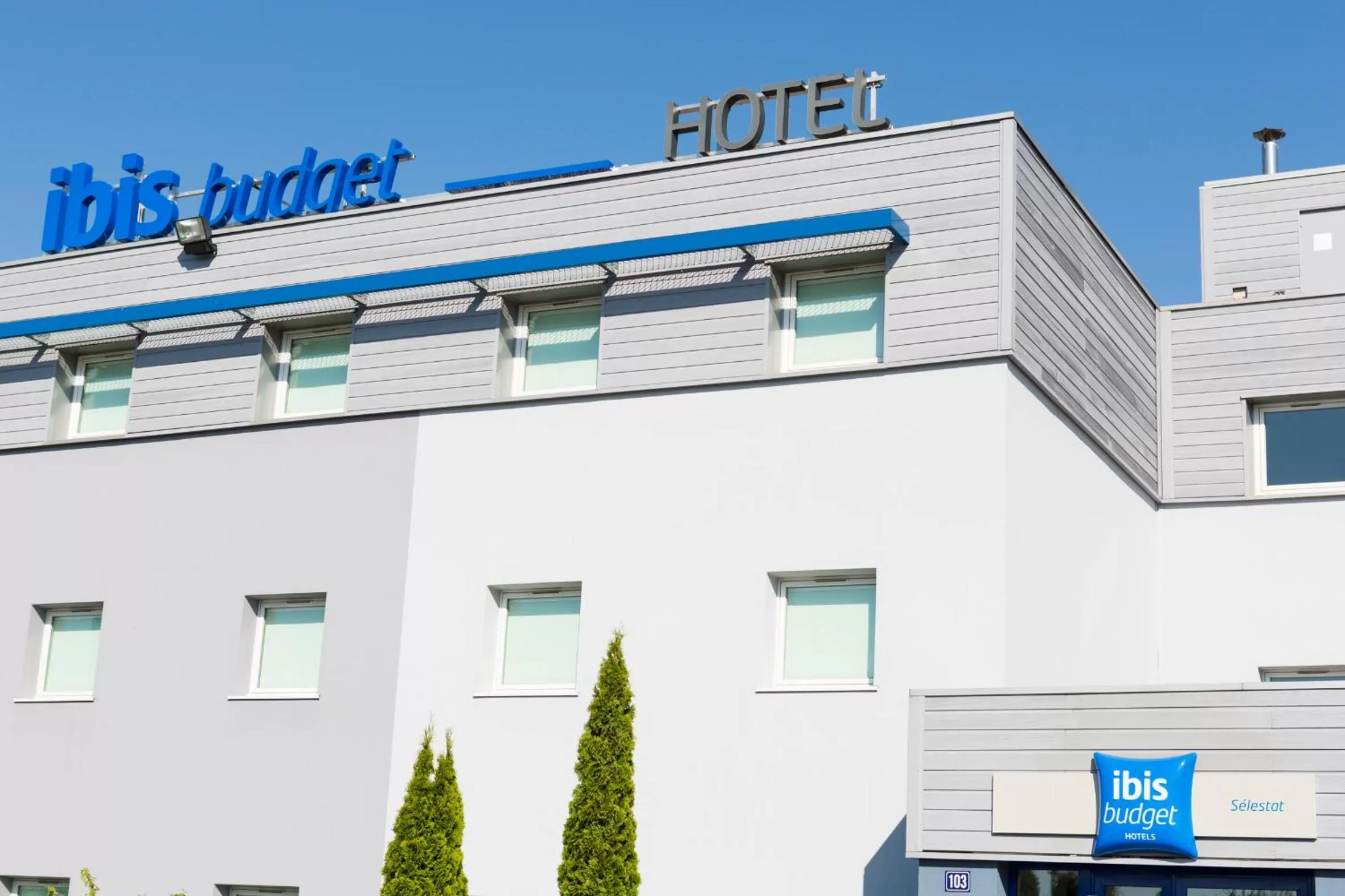 Property building in Ibis Budget Sélestat