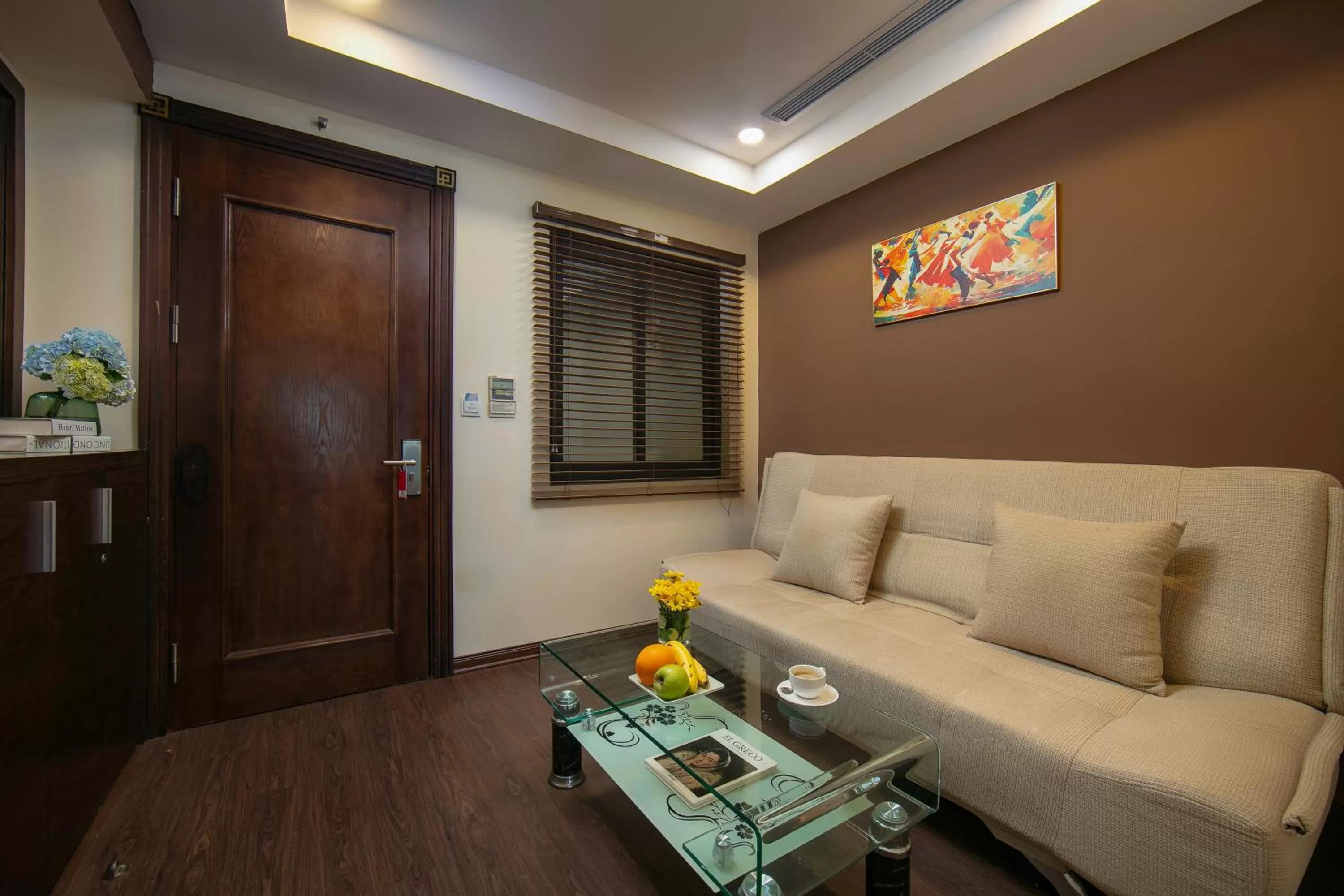 Seating Area in Blubiz Hotel