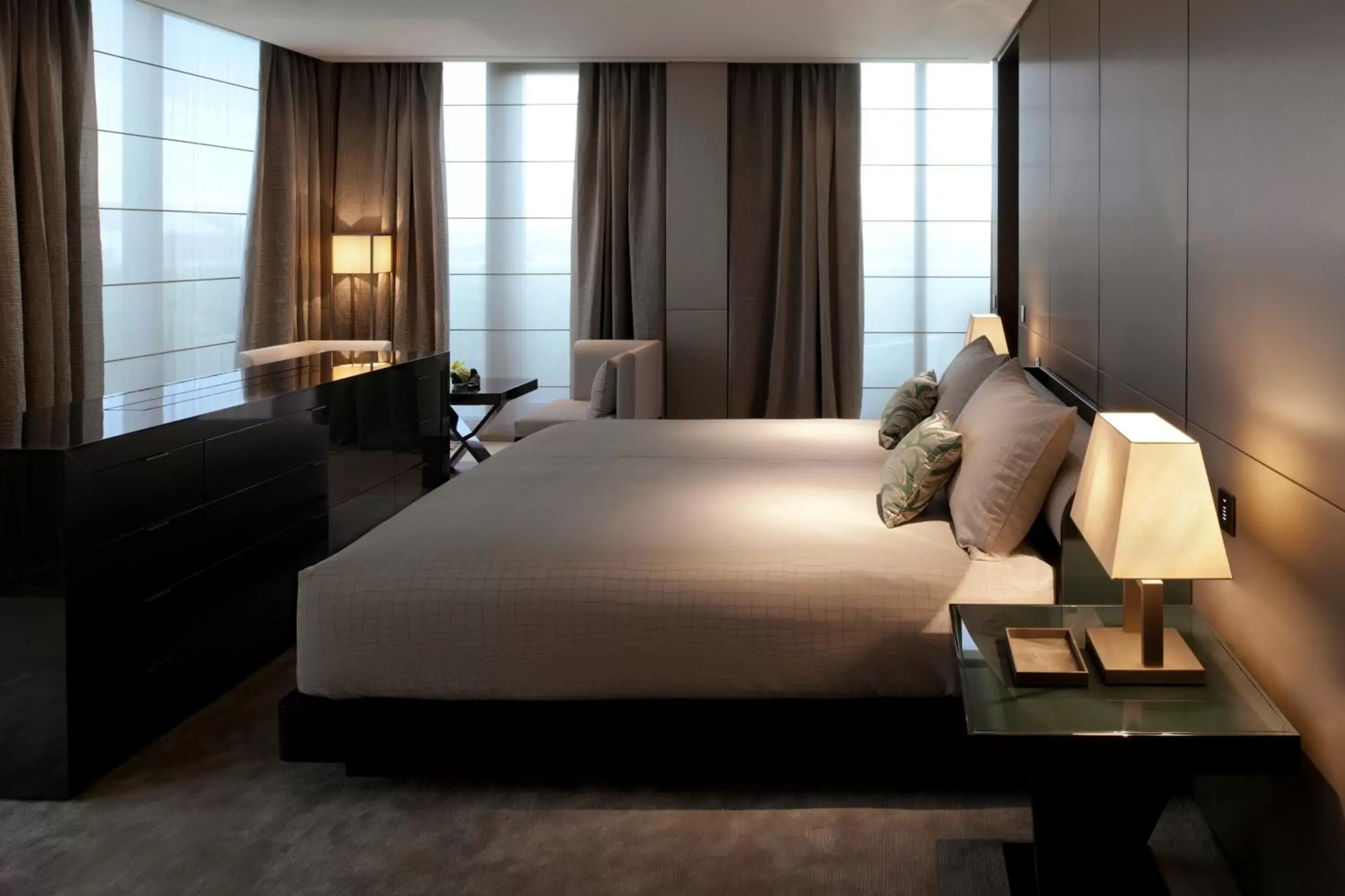 Photo of the whole room, Bed in Armani Hotel Milano Photo of the whole room, Bed in Armani Hotel Milano