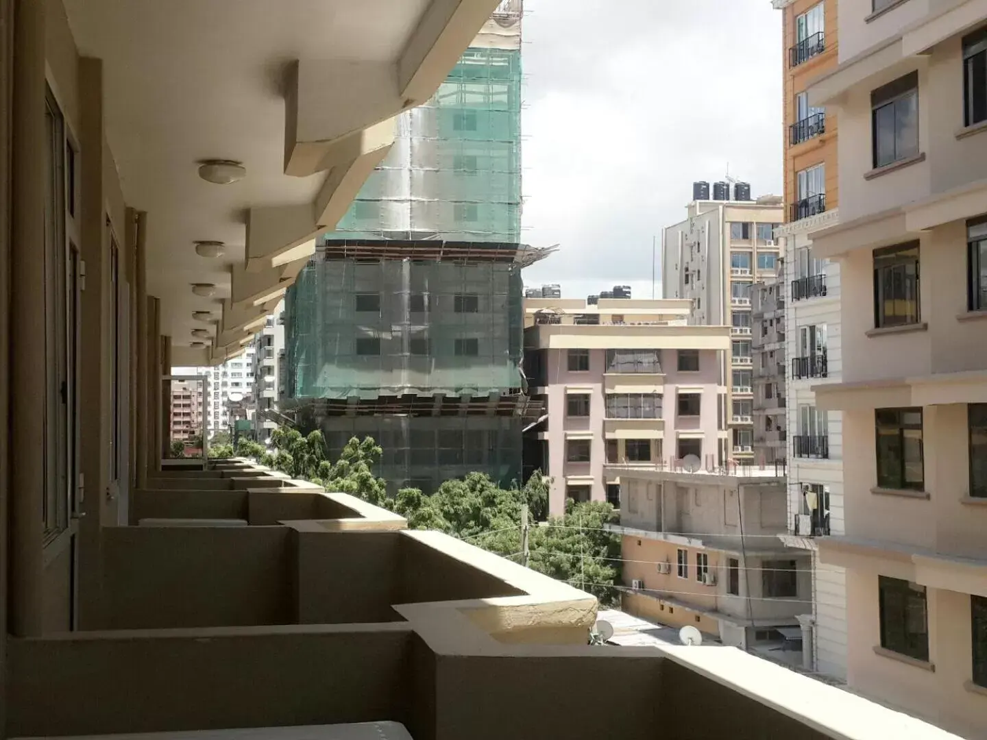 Balcony/Terrace in Iris Hotel Dar Es Salaam