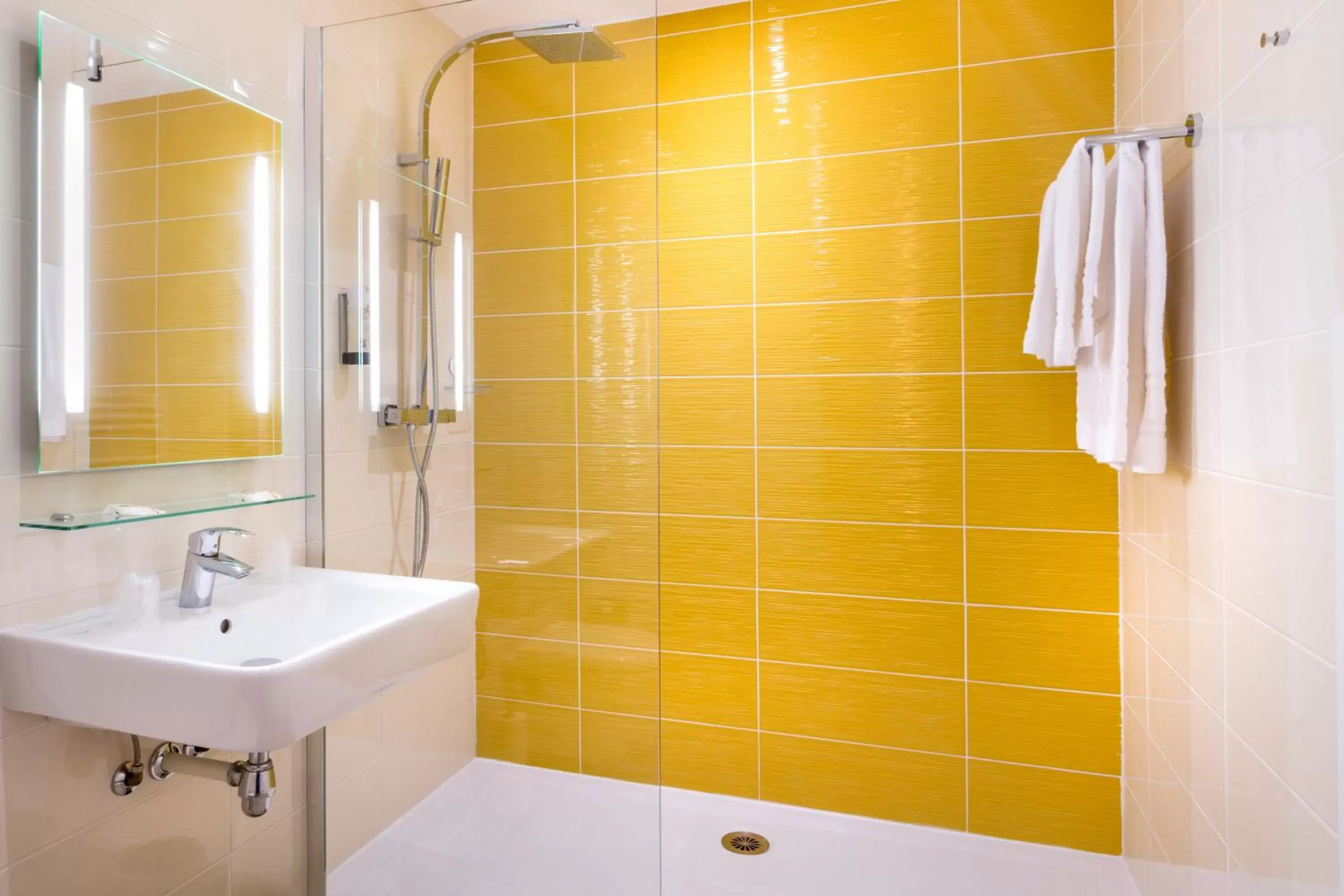 Shower, Bathroom in Best Western Domaine de Roquerousse