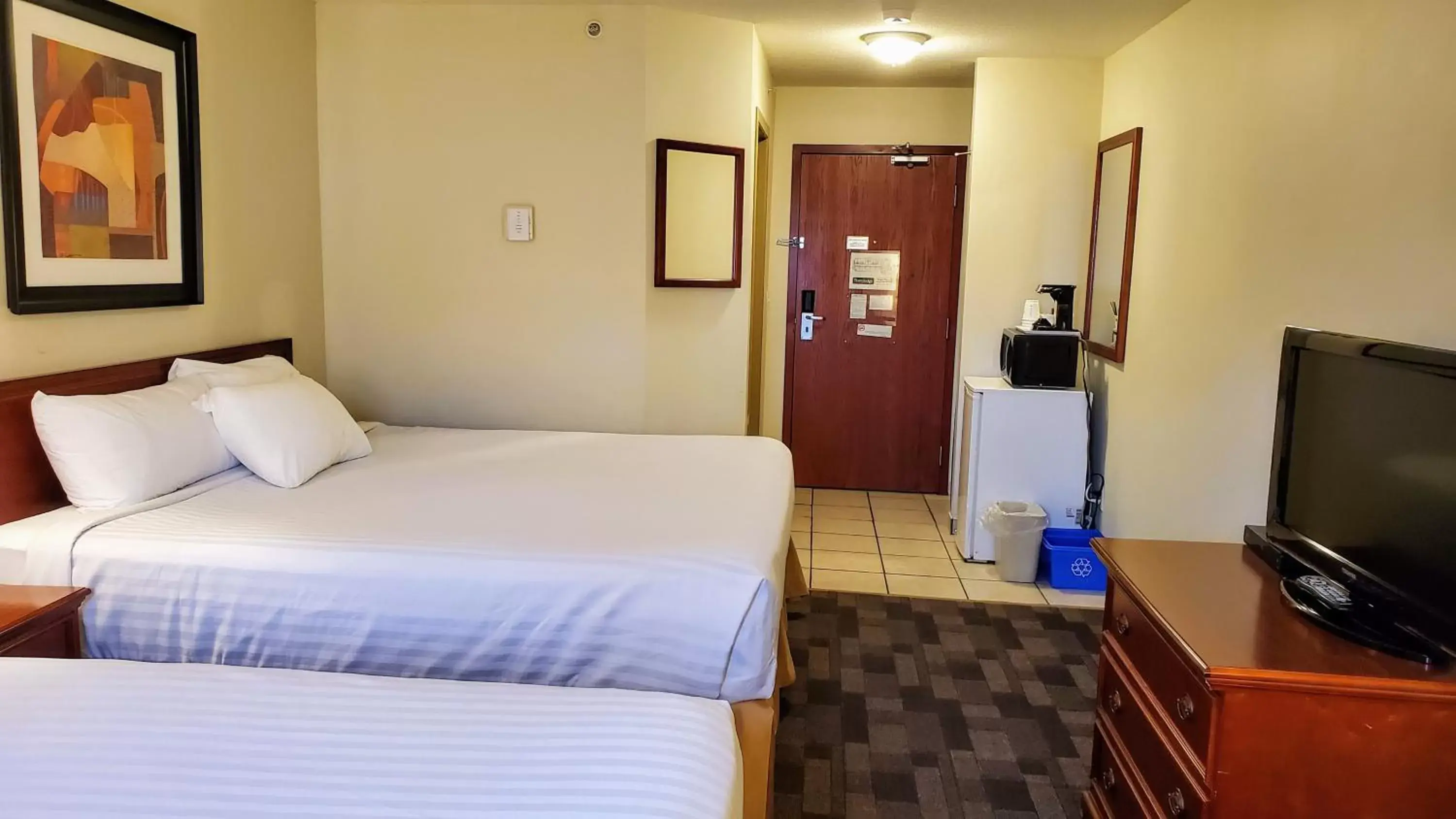Bed in Travelodge by Wyndham Stony Plain