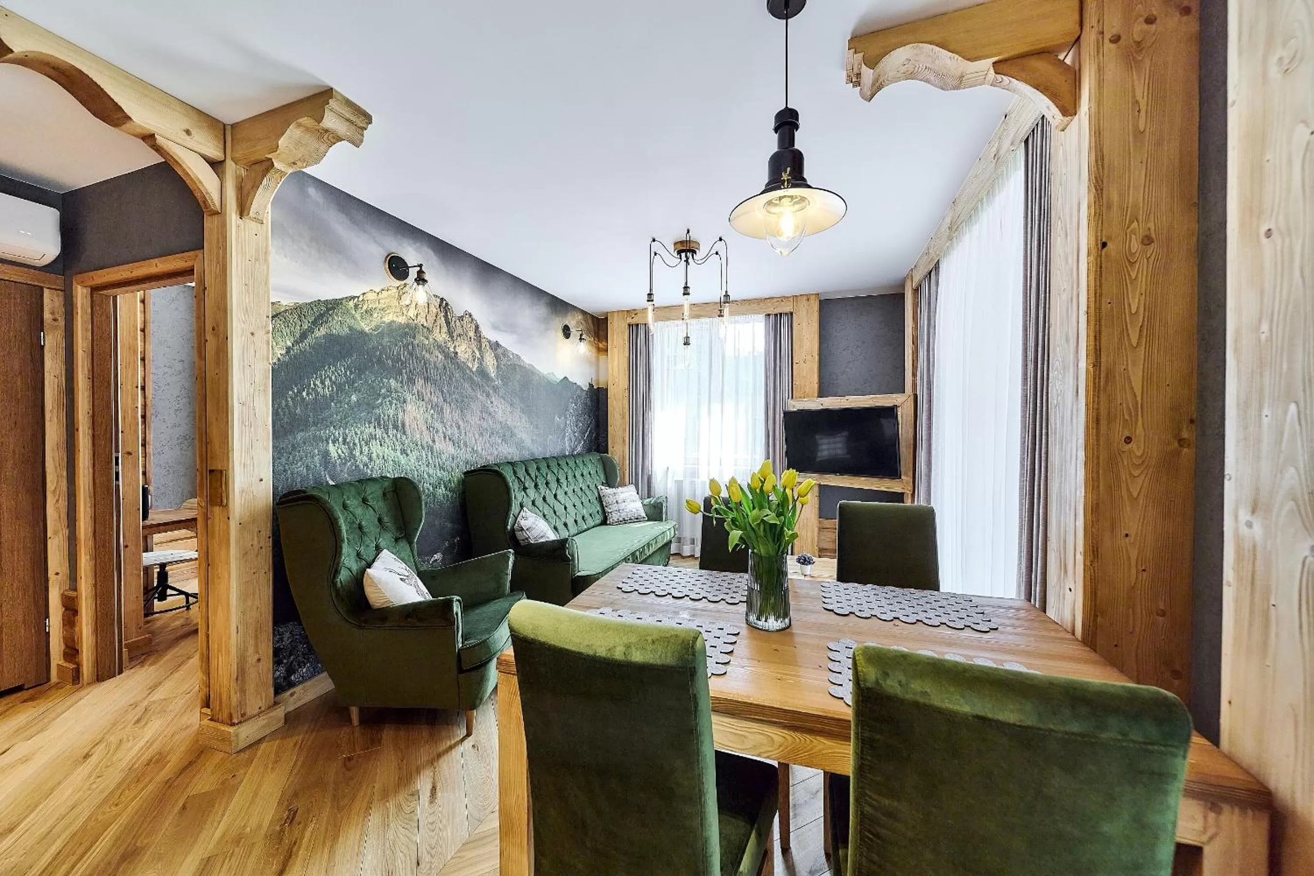 TV and multimedia in Aparthotel Giewont