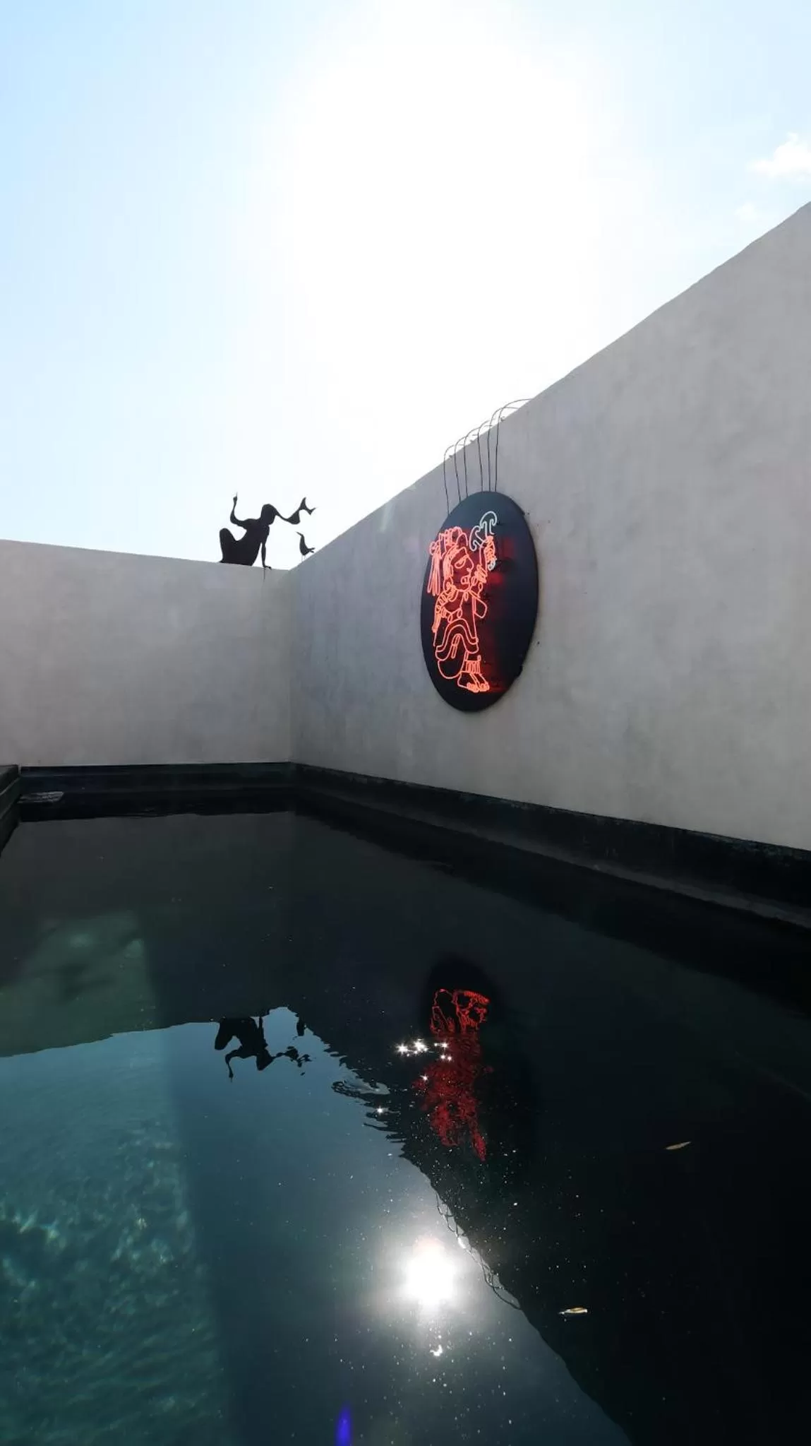 Swimming pool in Hotel Sin Nombre