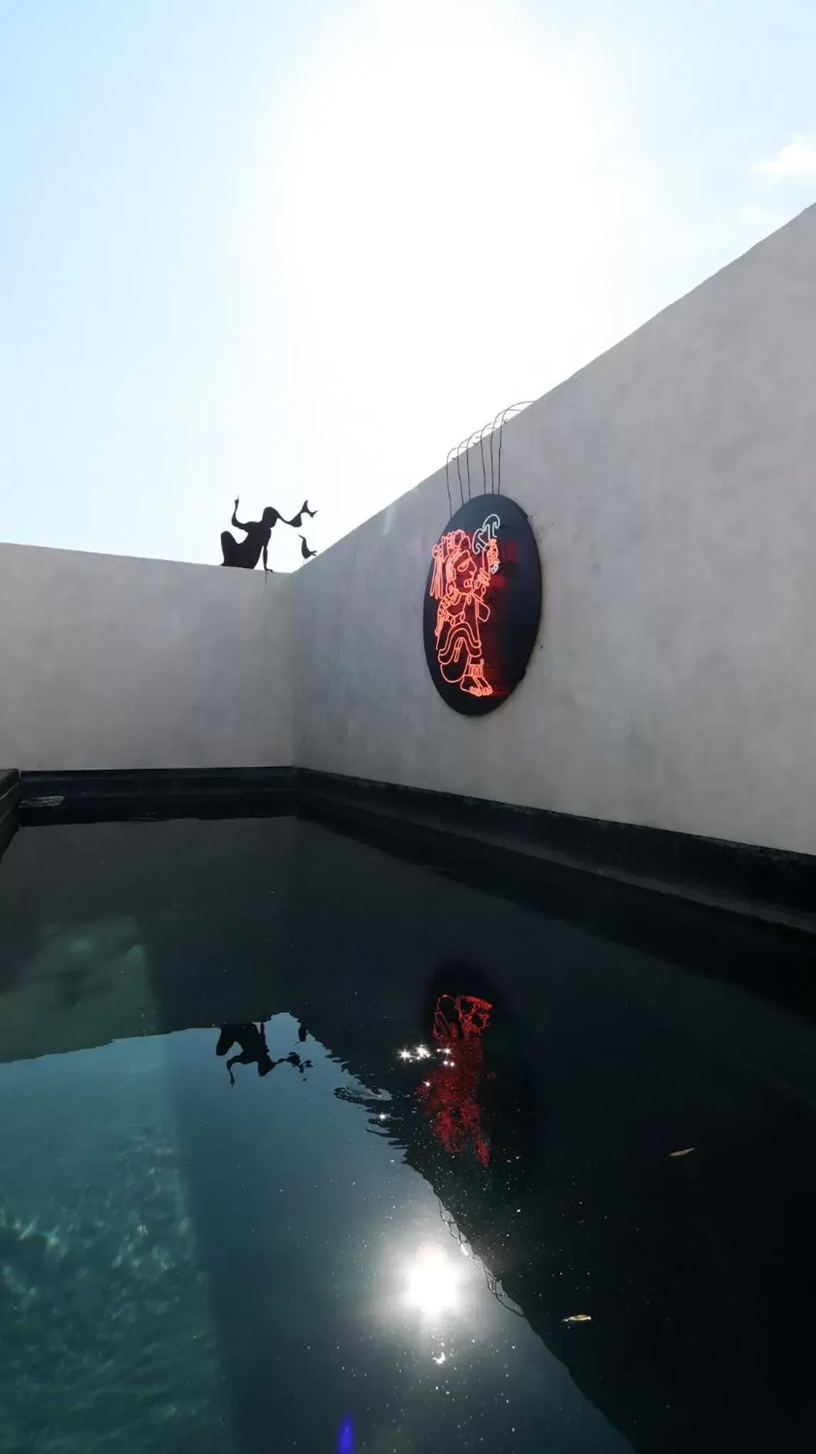 Swimming pool in Hotel Sin Nombre Swimming pool in Hotel Sin Nombre