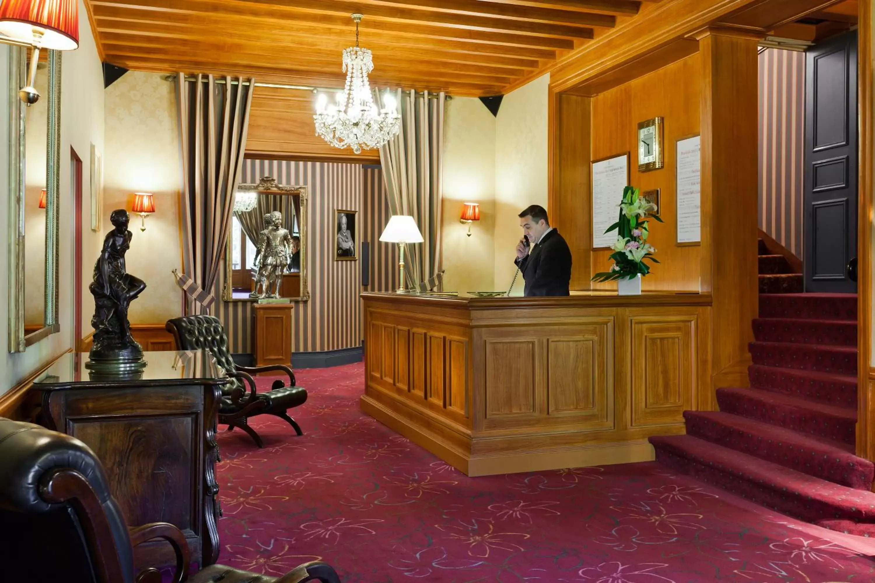 Lobby or reception, Lobby/Reception in Le Castel Marie Louise