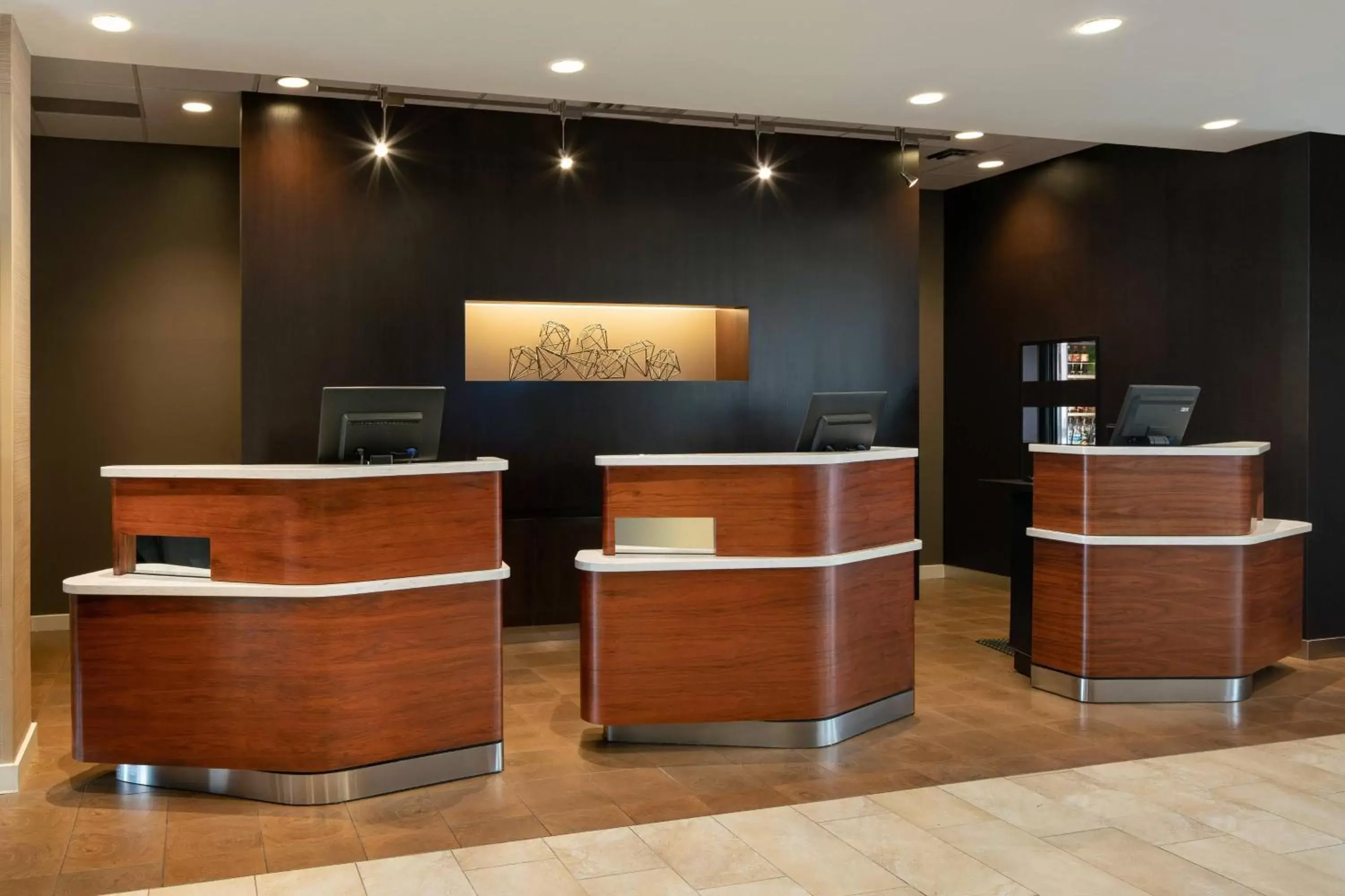 Lobby or reception, Lobby/Reception in Courtyard by Marriott Denver Airport