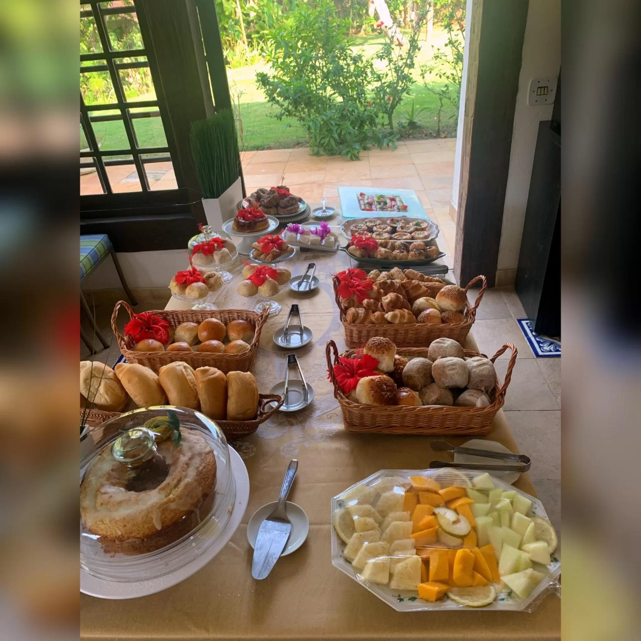 Breakfast in Pousada Blanca Mar