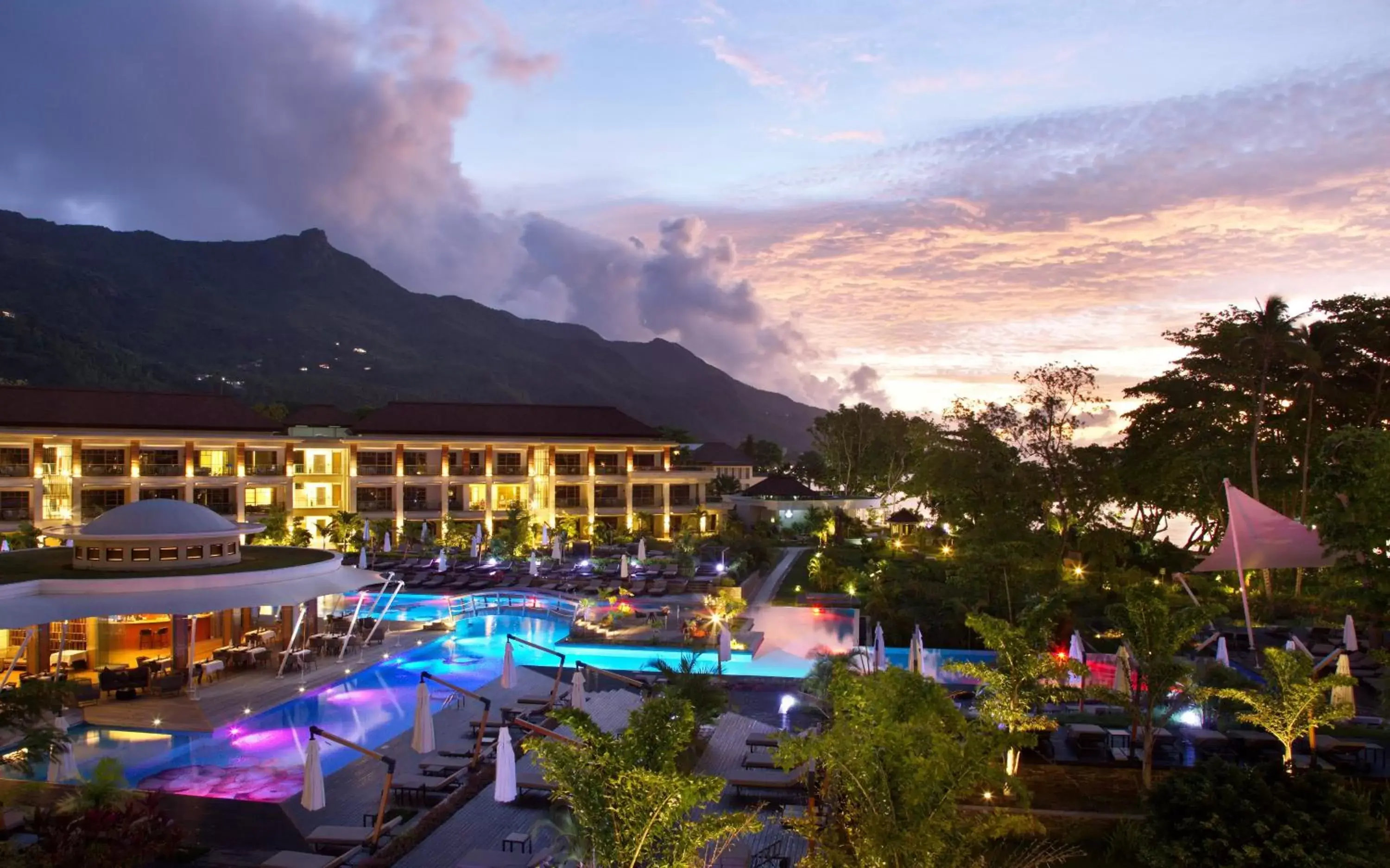 Swimming pool, Pool View in Savoy Seychelles Resort & Spa