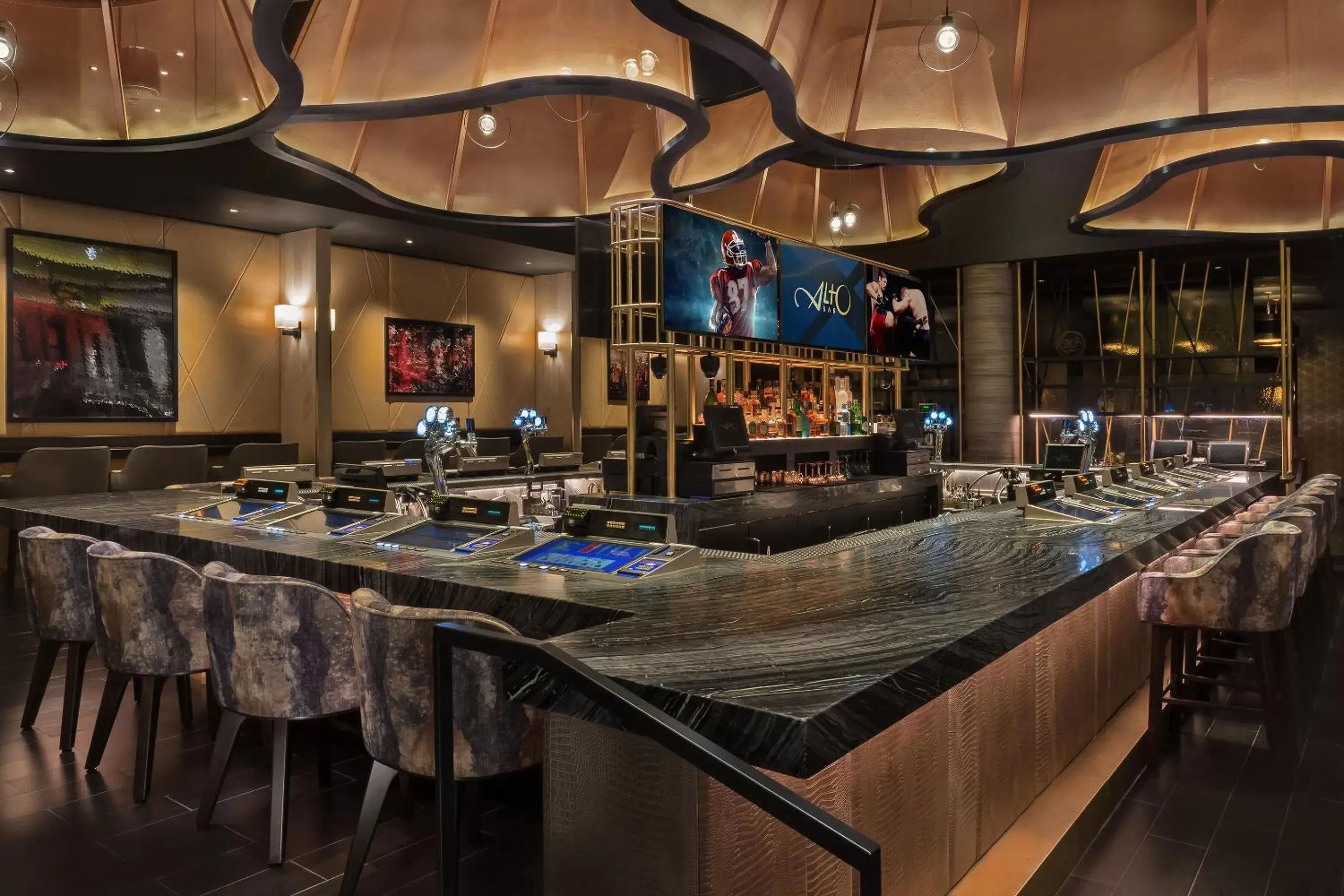 Lounge or bar, Restaurant/Places to Eat in Caesars Palace Hotel & Casino