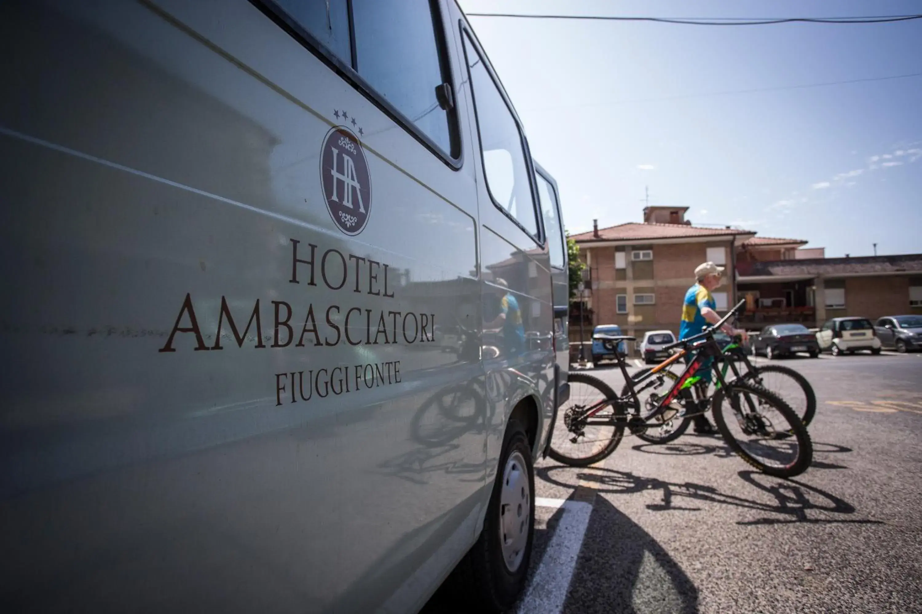 Cycling in Ambasciatori Place Hotel