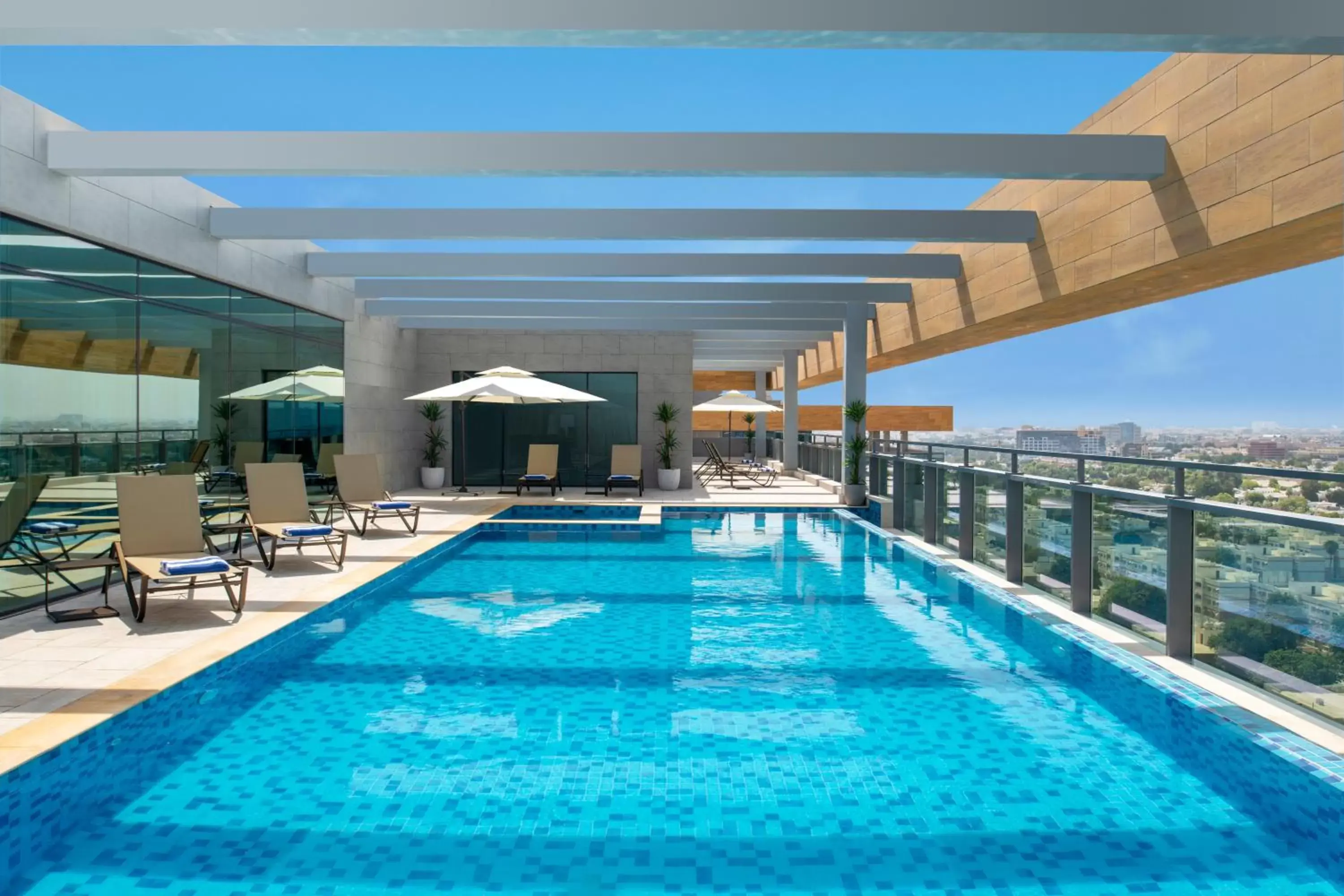 Pool view, Swimming Pool in Swissotel Living Jeddah