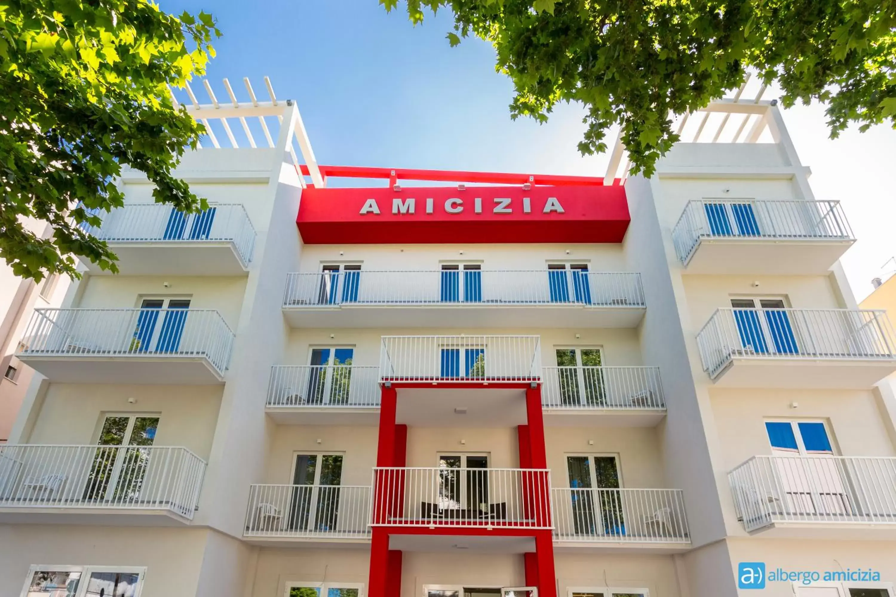 Property building in Hotel Amicizia