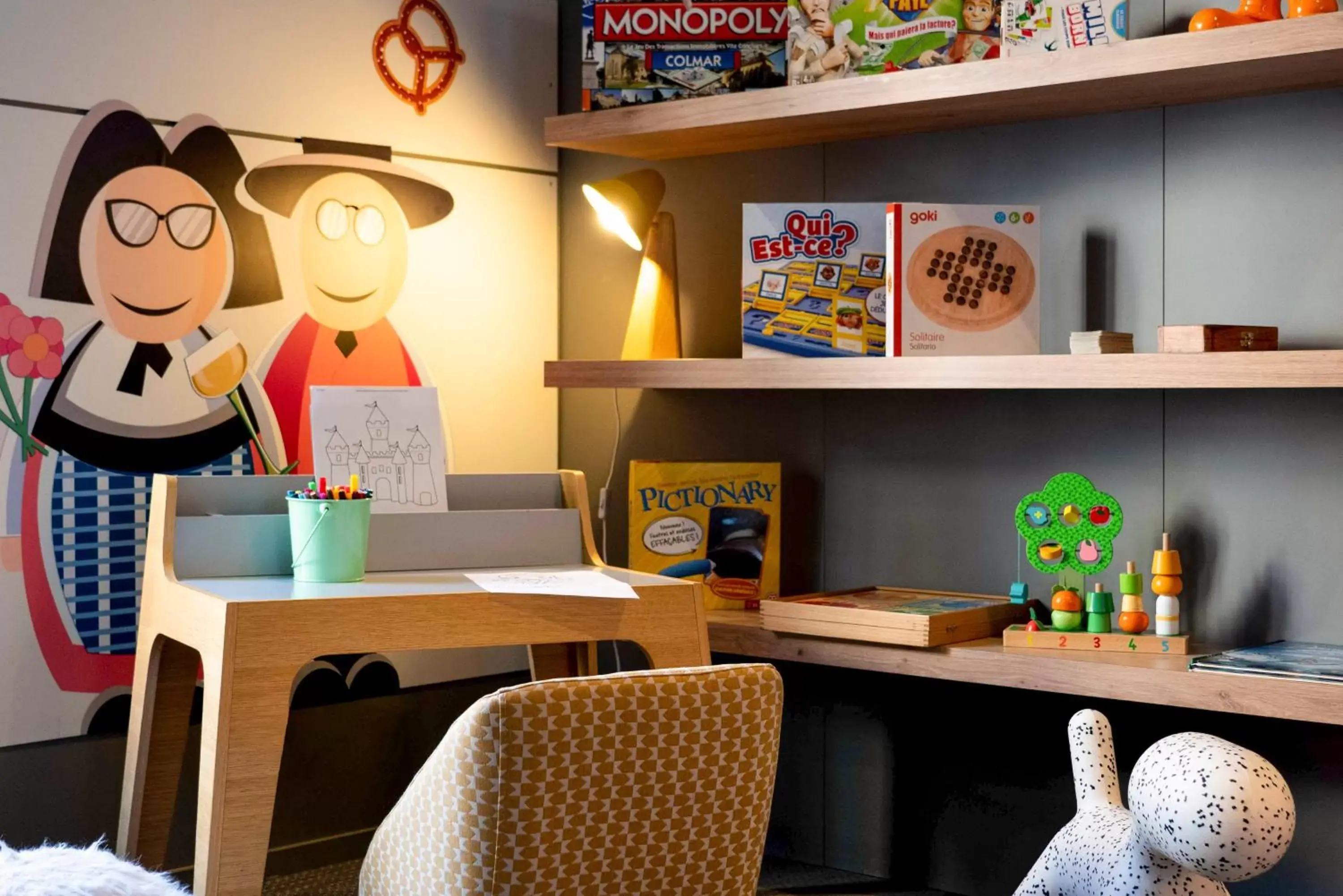 Children play ground in Ibis Styles Colmar Centre