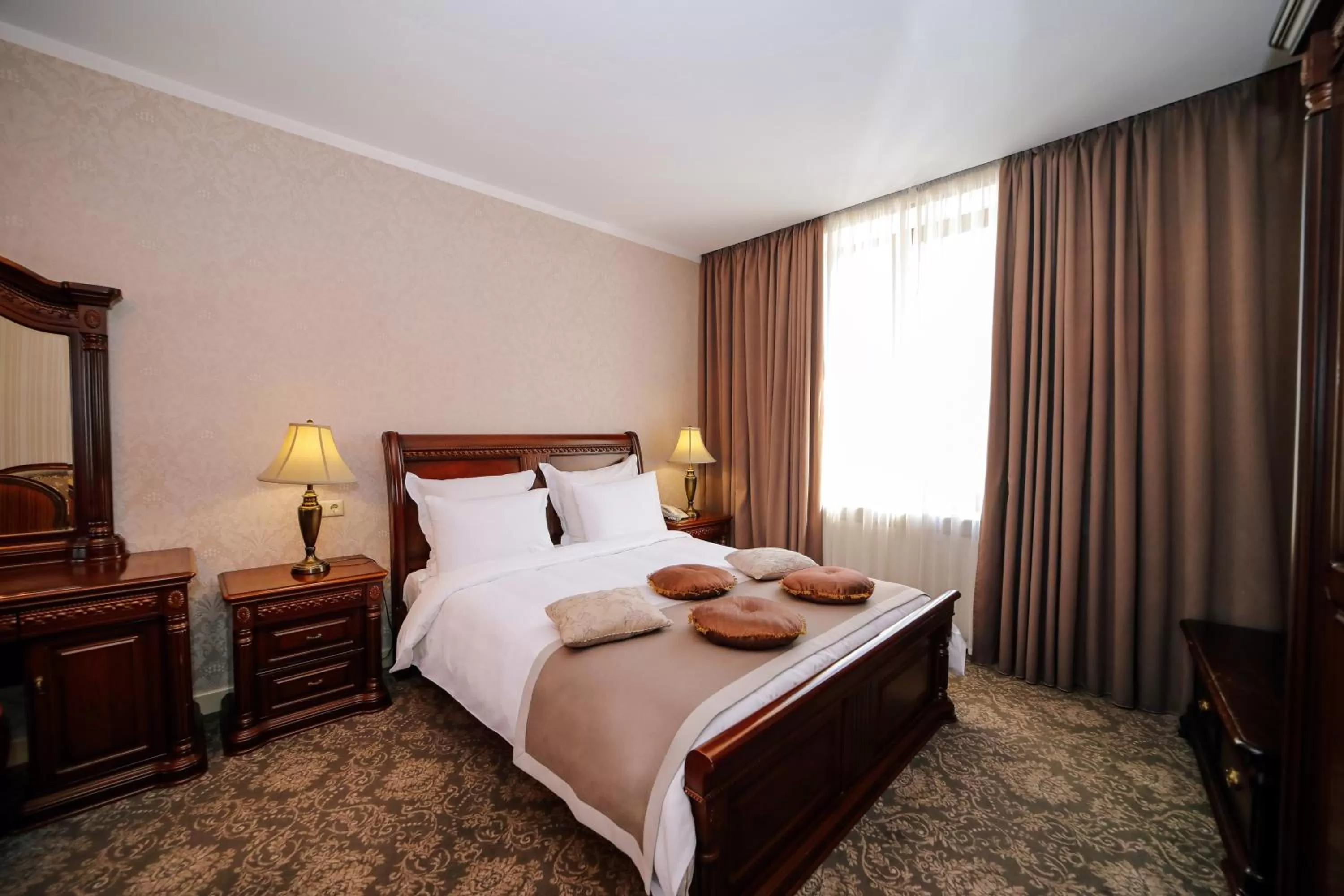 Bed in Sharden Villa Boutique Hotel