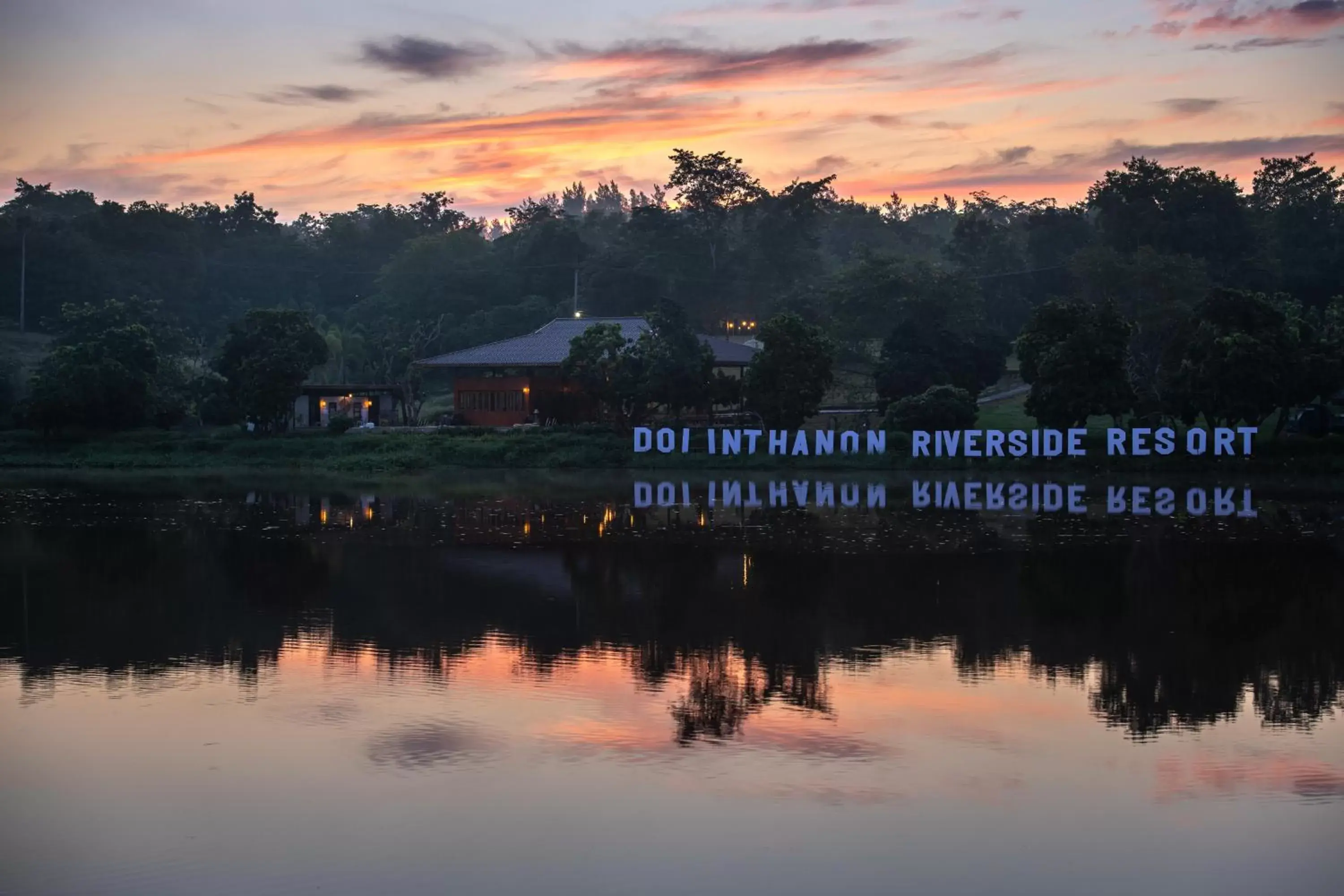 Natural landscape in Doi Inthanon Riverside resort