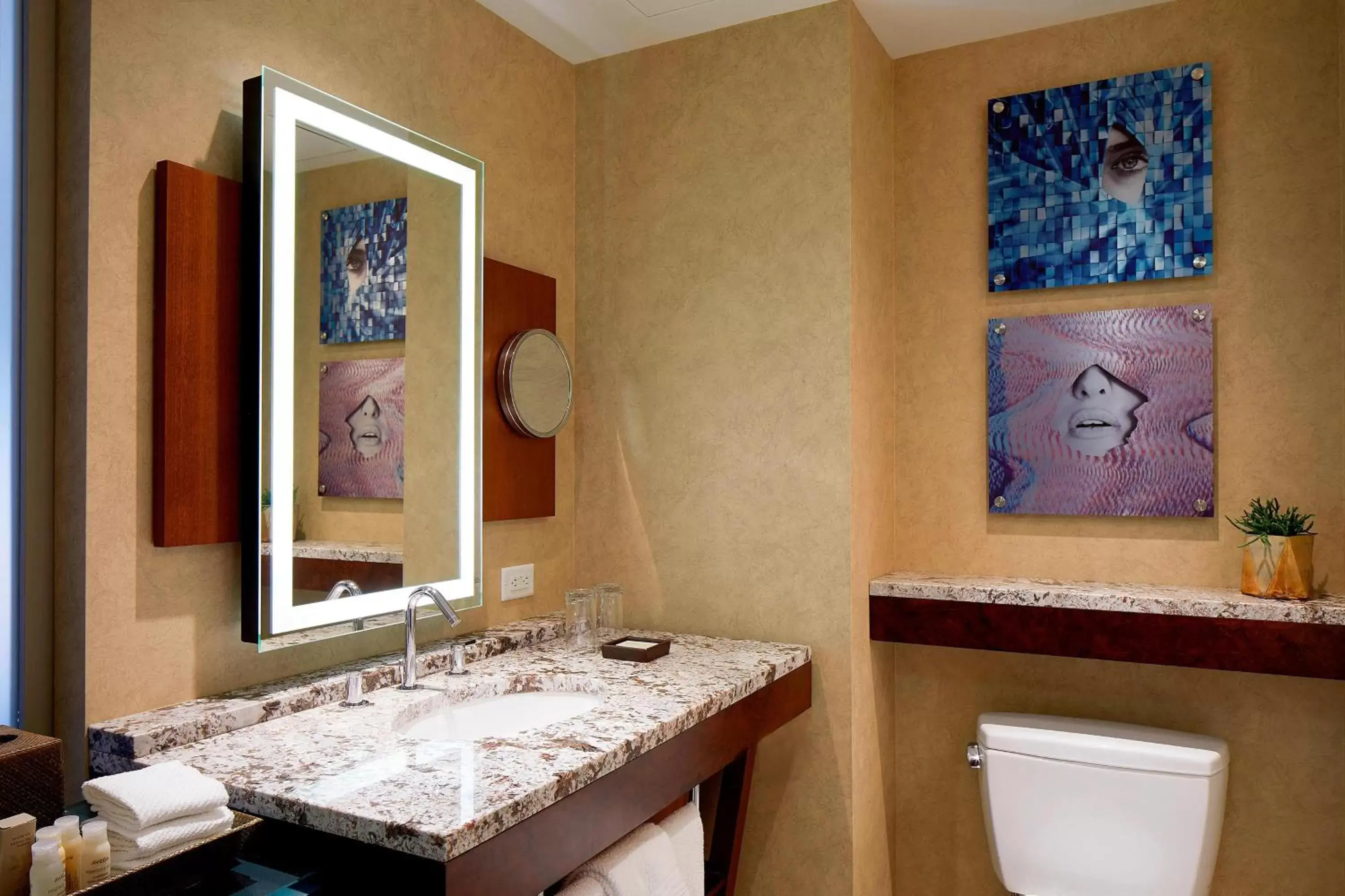 Bathroom in Renaissance Atlanta Midtown Hotel