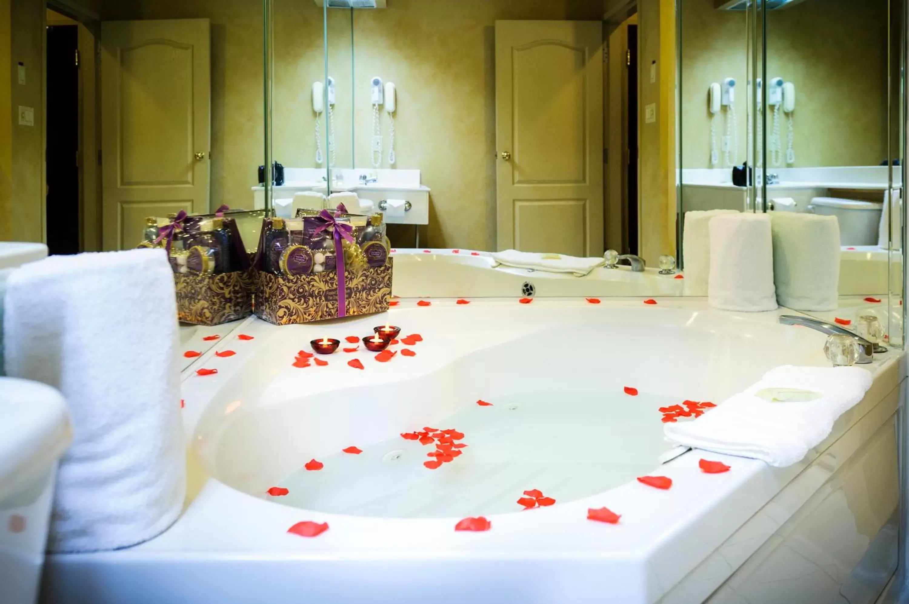 Bathroom in Peterborough Inn and Suites Hotel