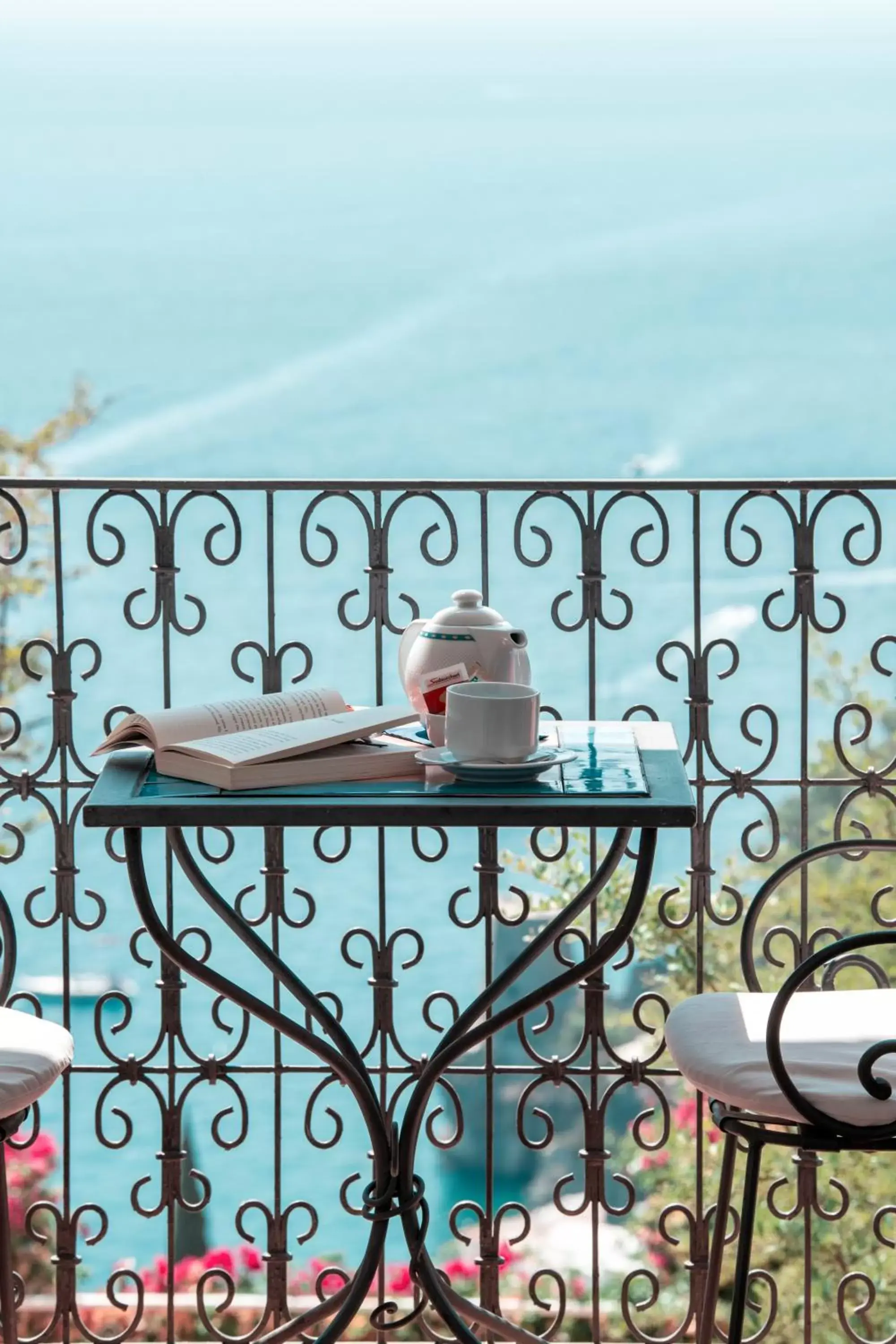 Balcony/Terrace in Positano Art Hotel Pasitea