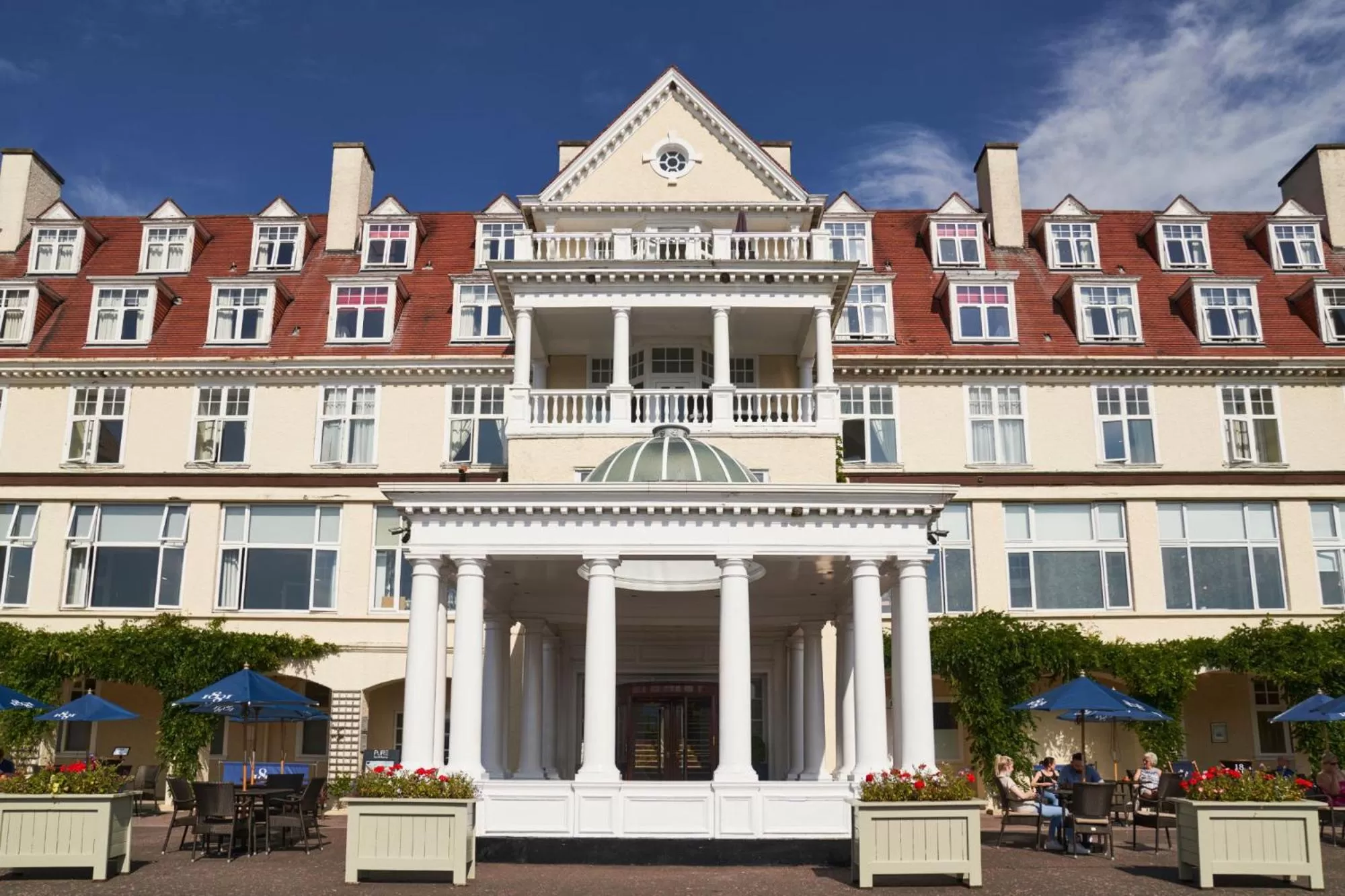 Property building in Peebles Hydro