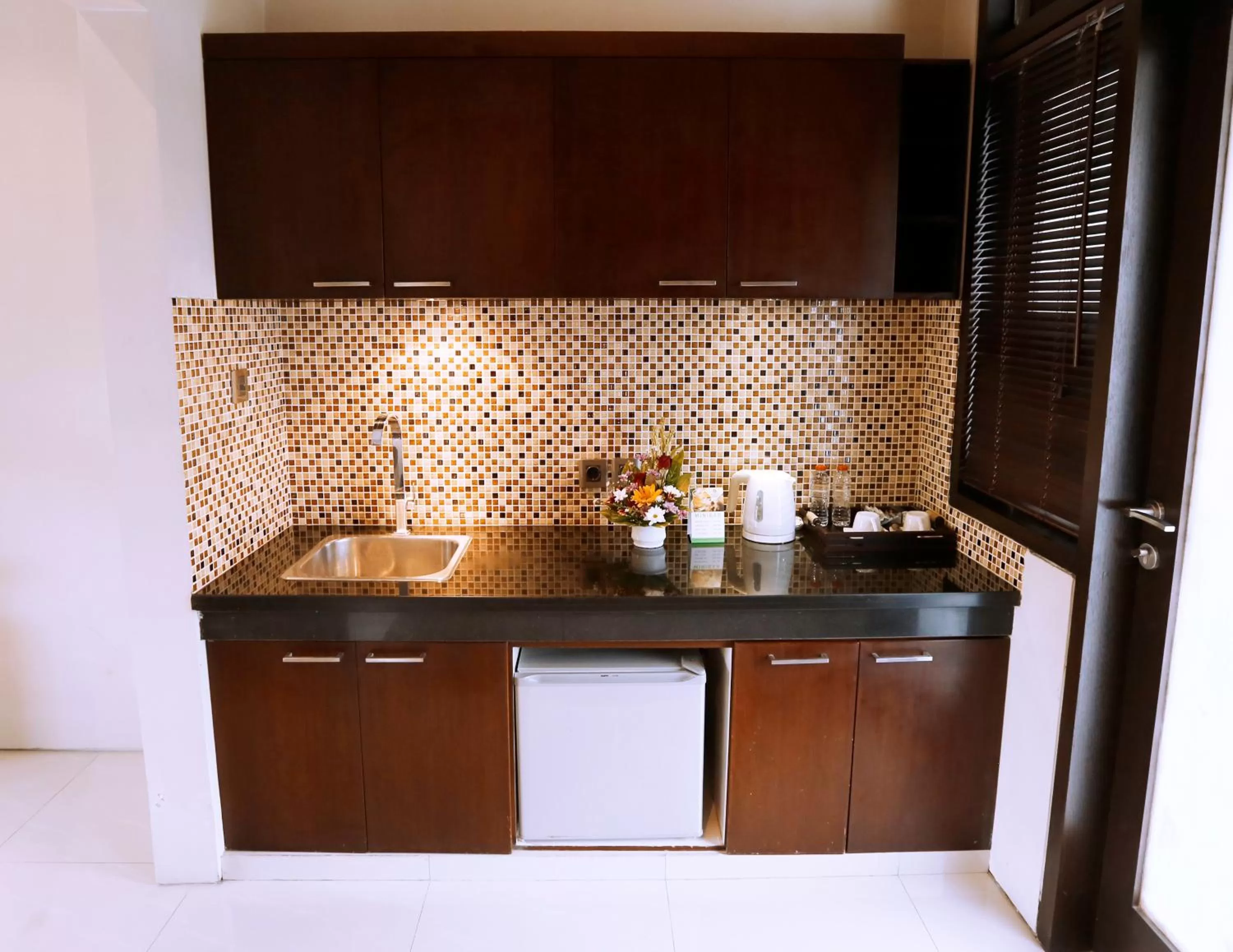 Kitchen or kitchenette in Argya Santi Resort