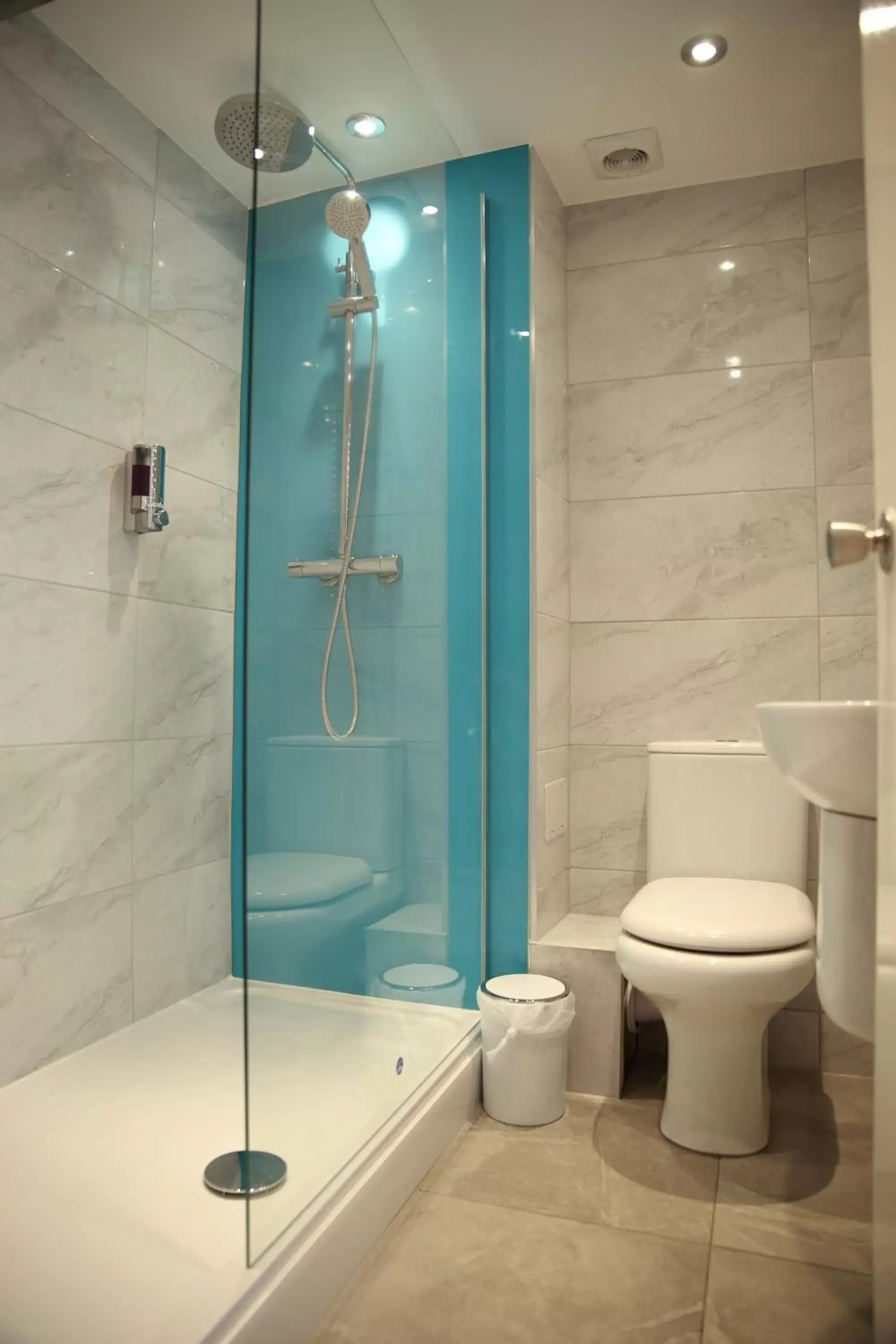 Shower, Bathroom in The Greyhound Inn and Hotel