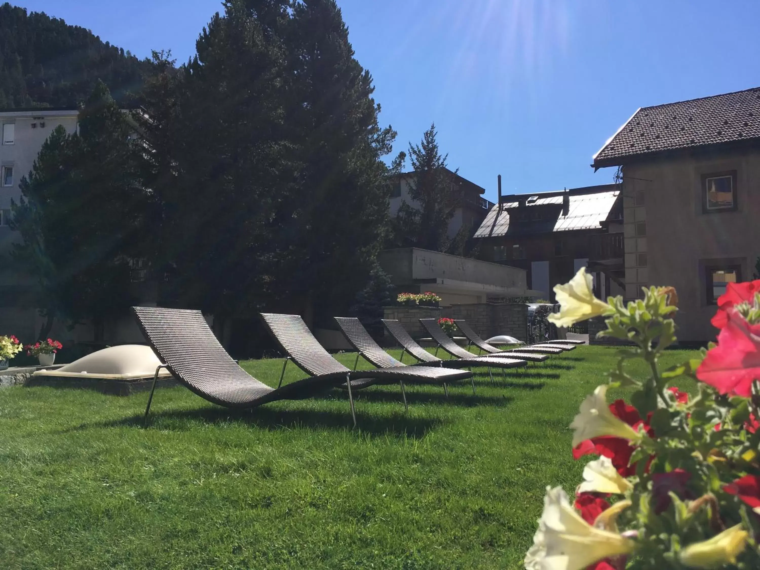 Swimming Pool in Hotel Schweizerhof Pontresina