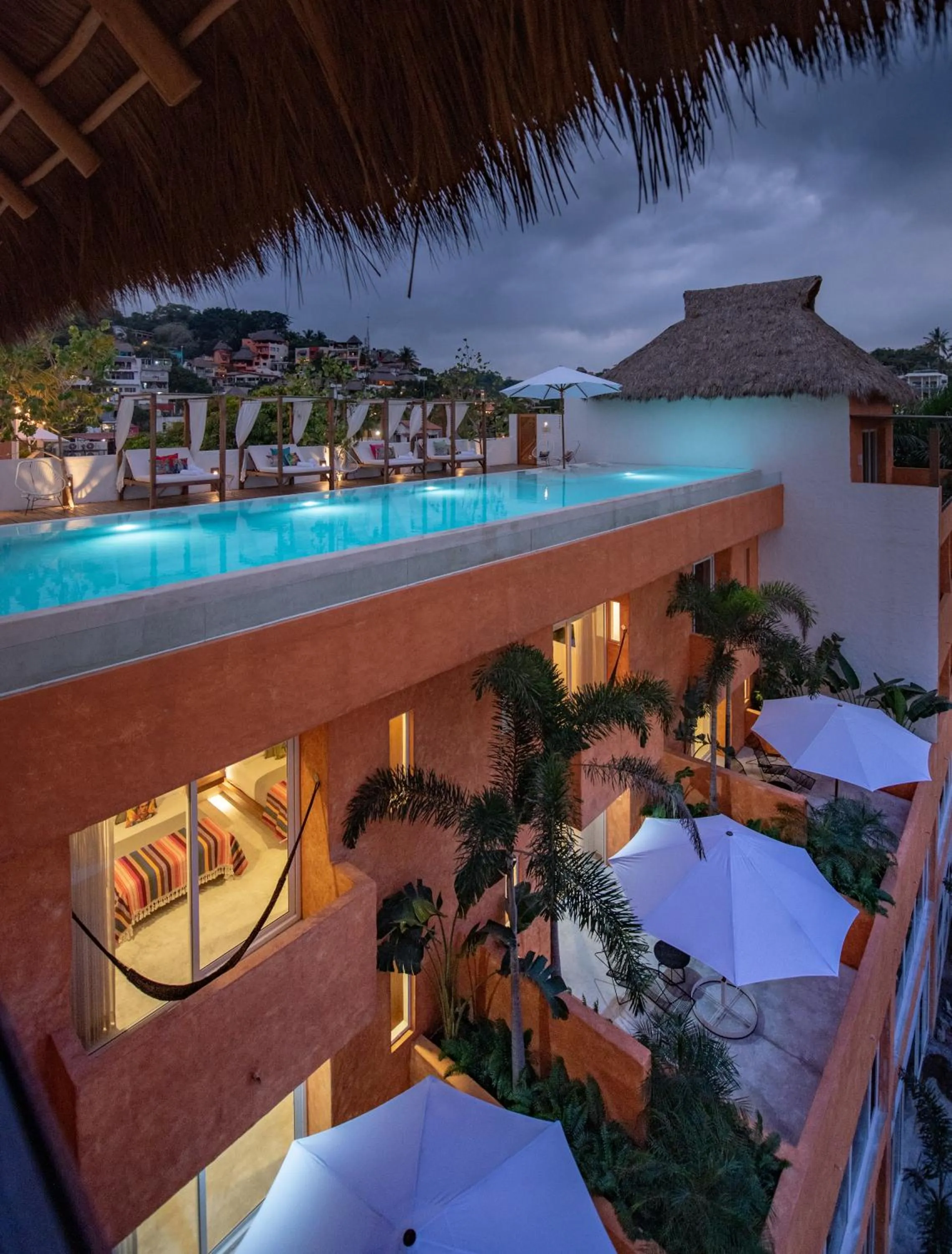 Property building in Sayulinda Hotel