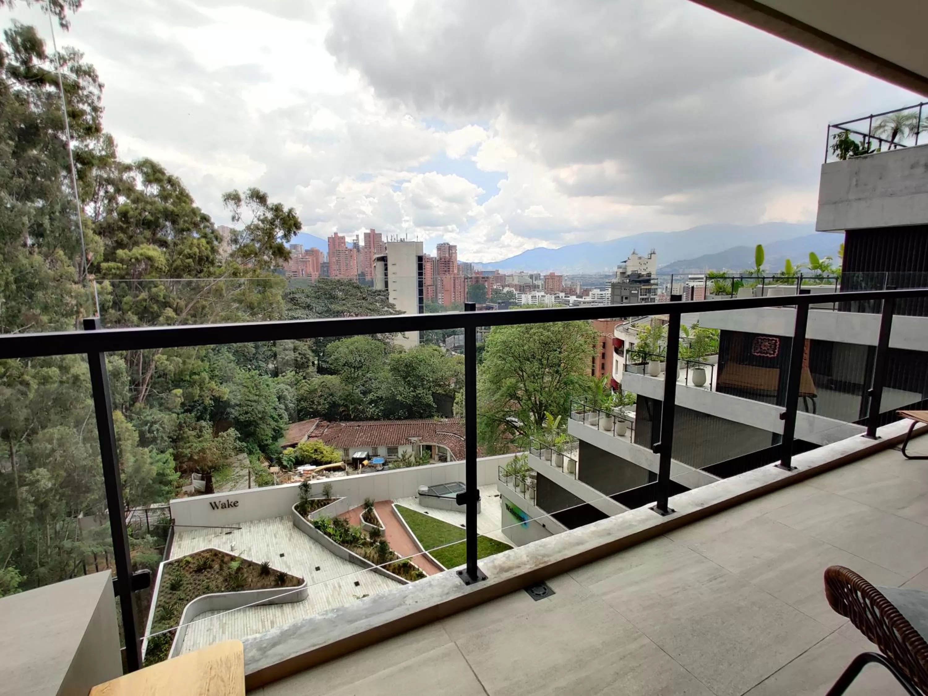 Natural landscape in Wake Living