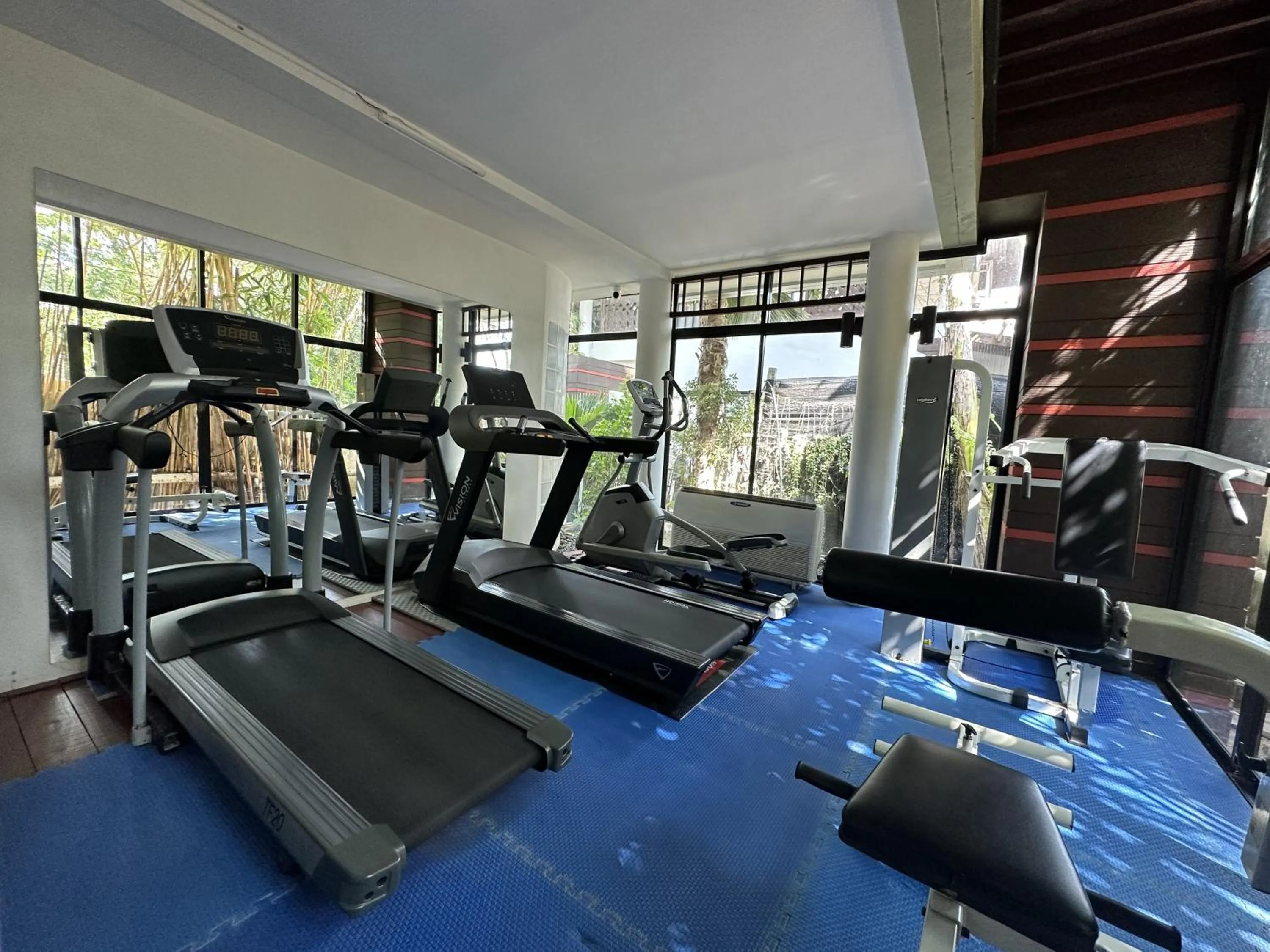 Fitness centre/facilities in Navatara Phuket Resort