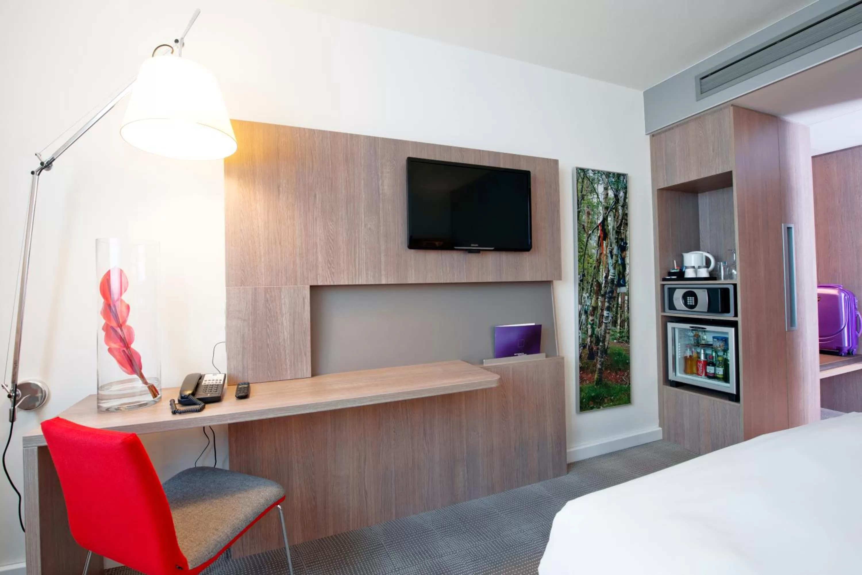 TV and multimedia, Bed in Novotel Lodz Centrum