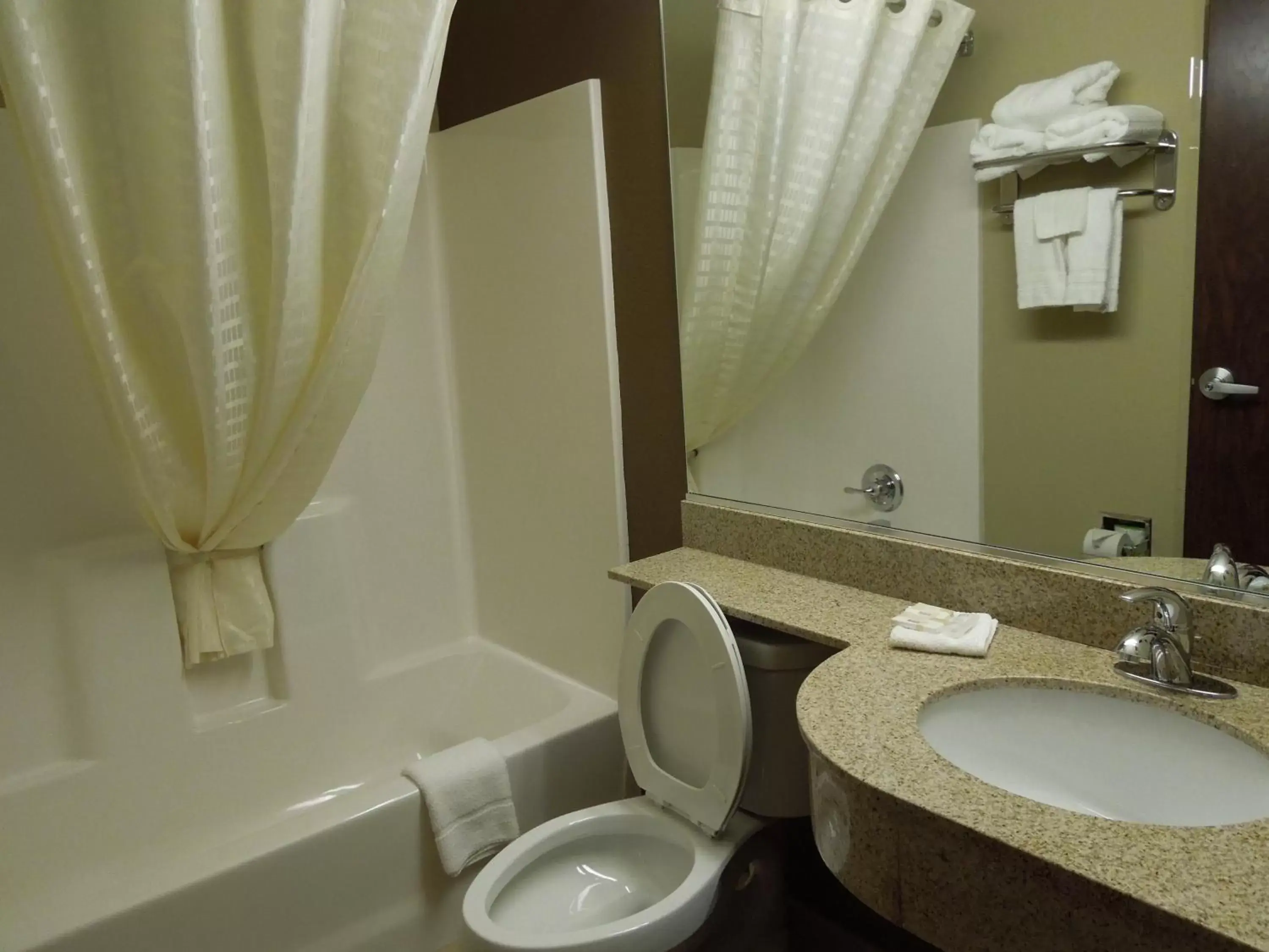 Bathroom in Microtel Inn & Suites by Wyndham Harrisonburg