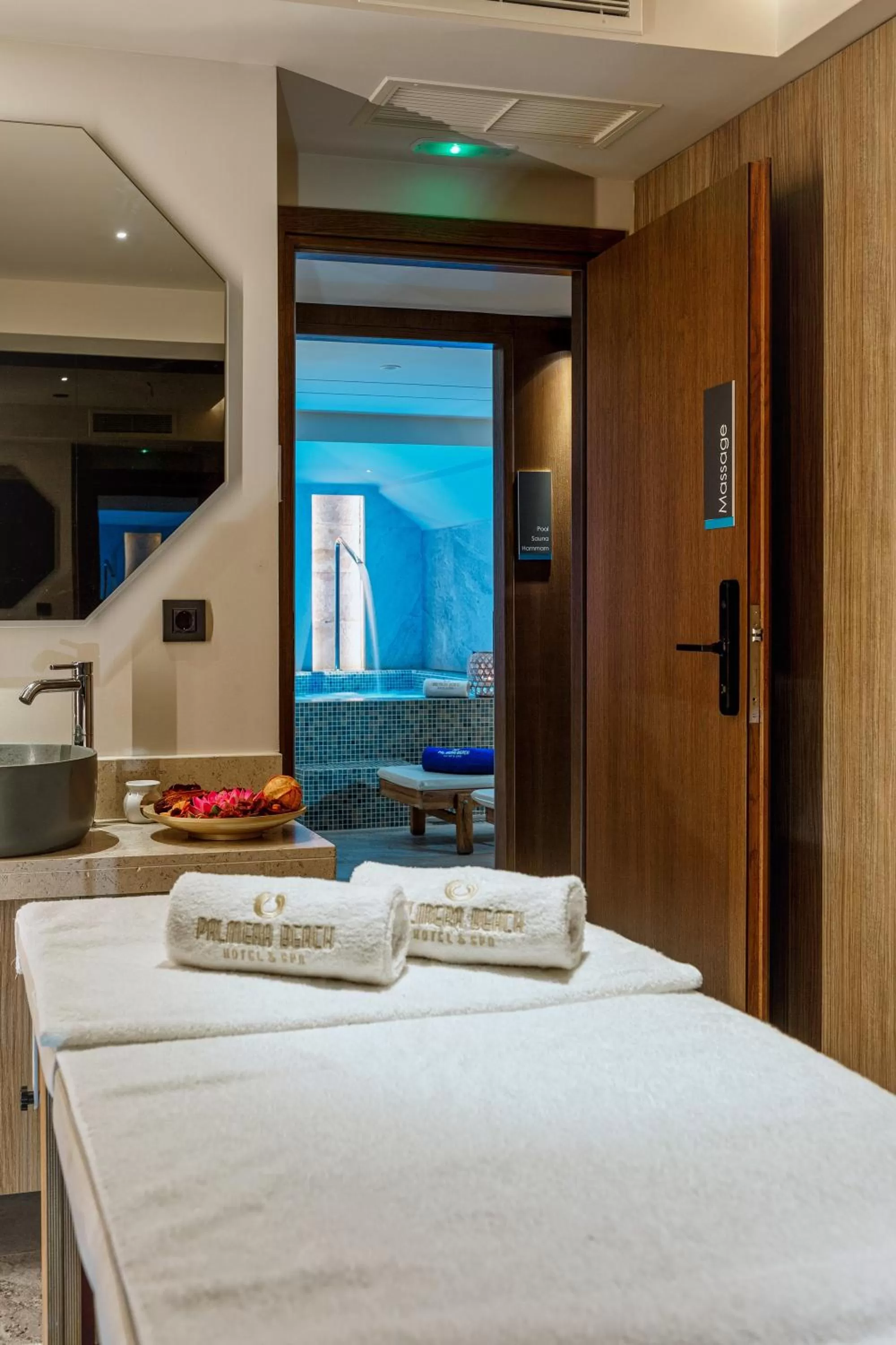 Spa and wellness centre/facilities, Bed in Palmera Beach Hotel & Spa - Adults Only