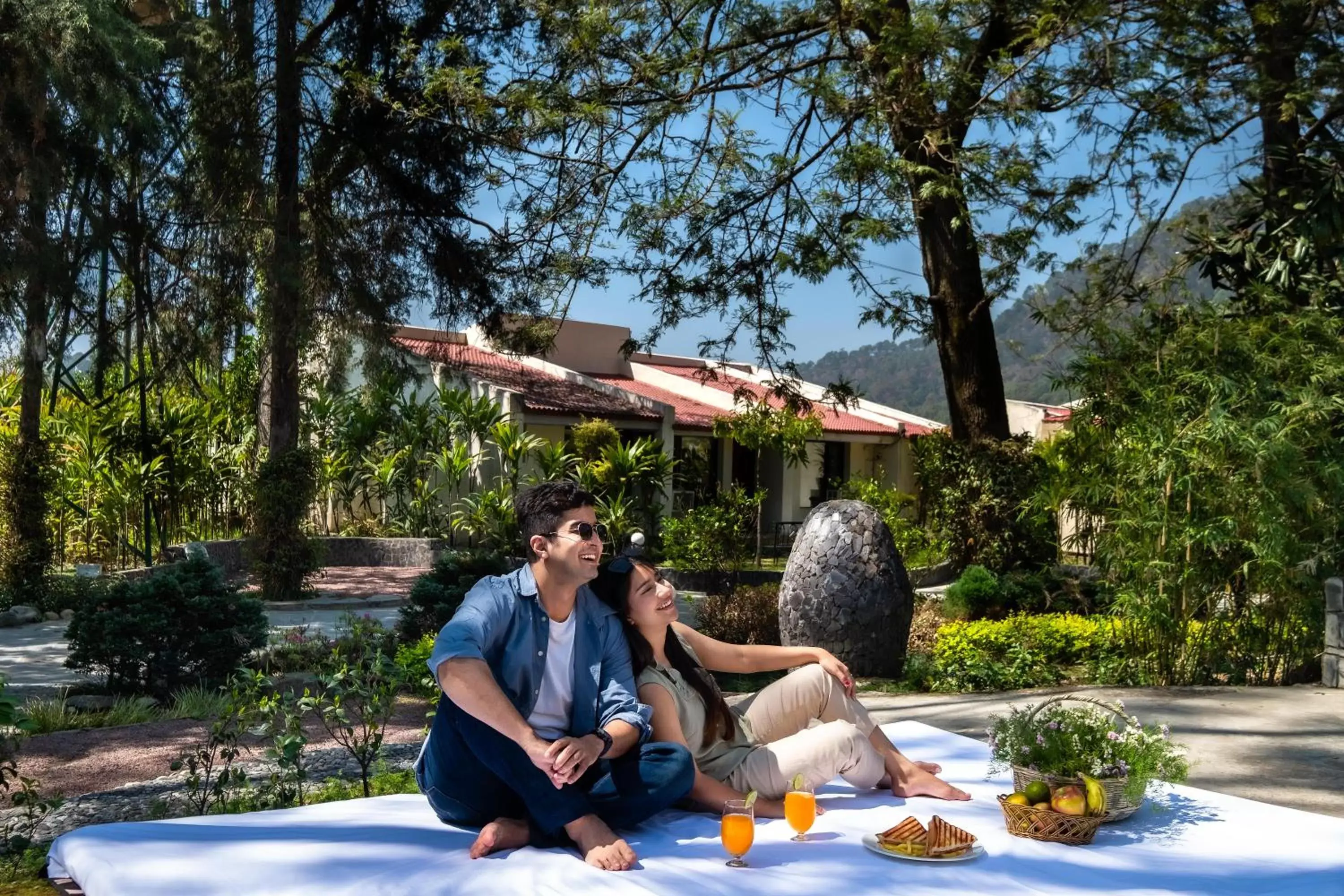 People, Swimming Pool in Country Inn Nature Resort Bhimtal