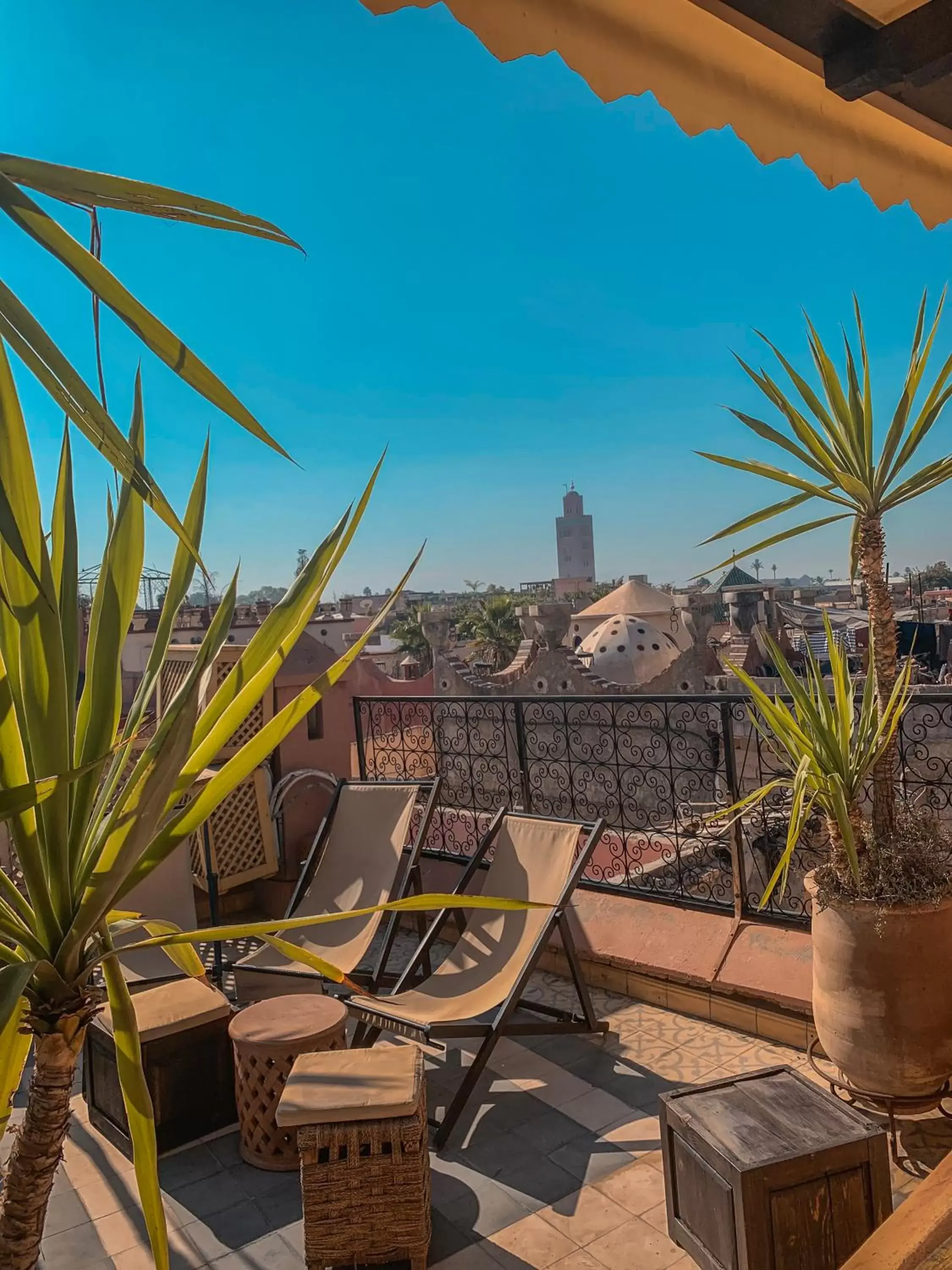 Balcony/Terrace in Riad Ghali Hotel & SPA