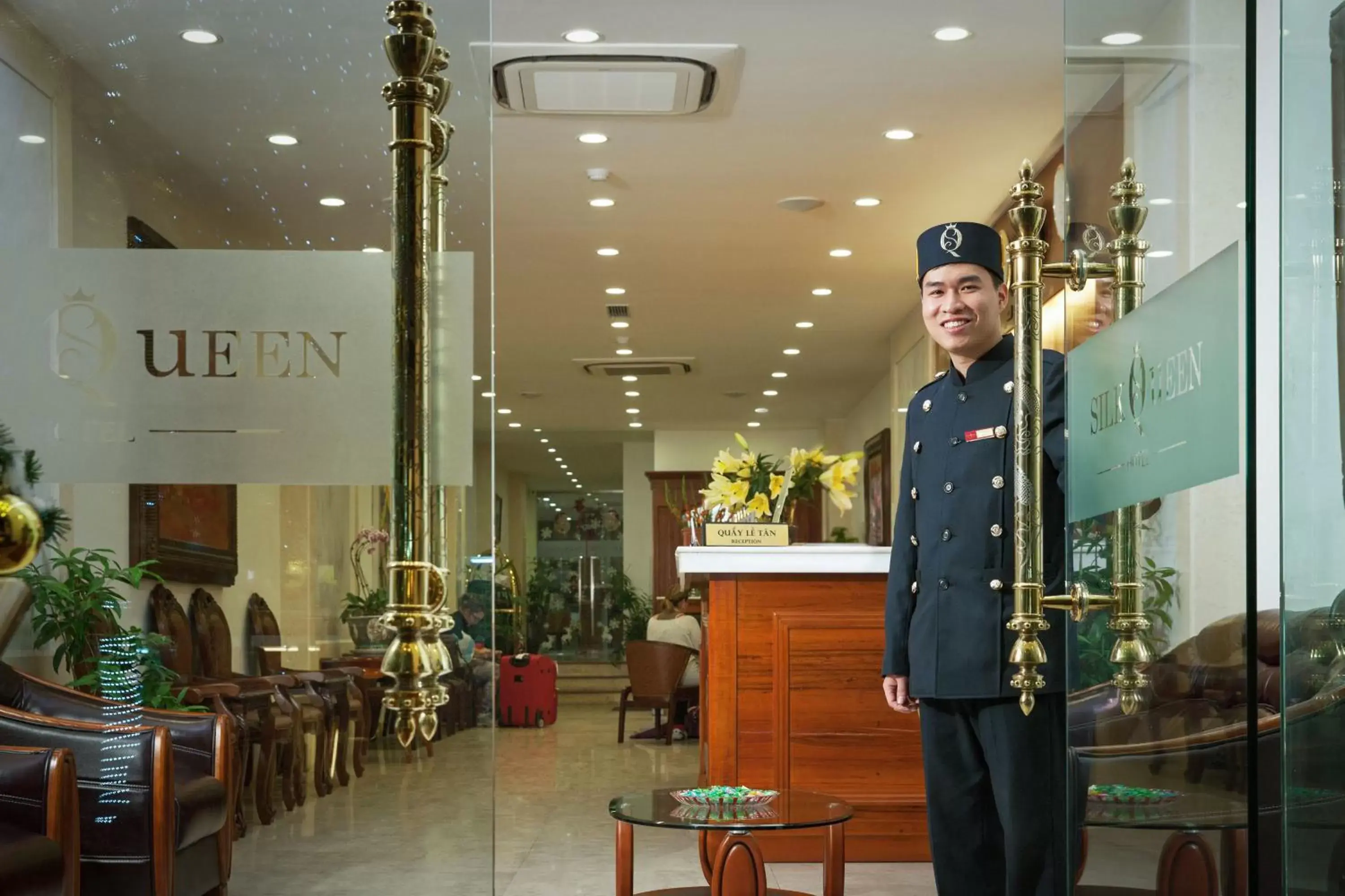 Lobby or reception in Silk Queen Hotel