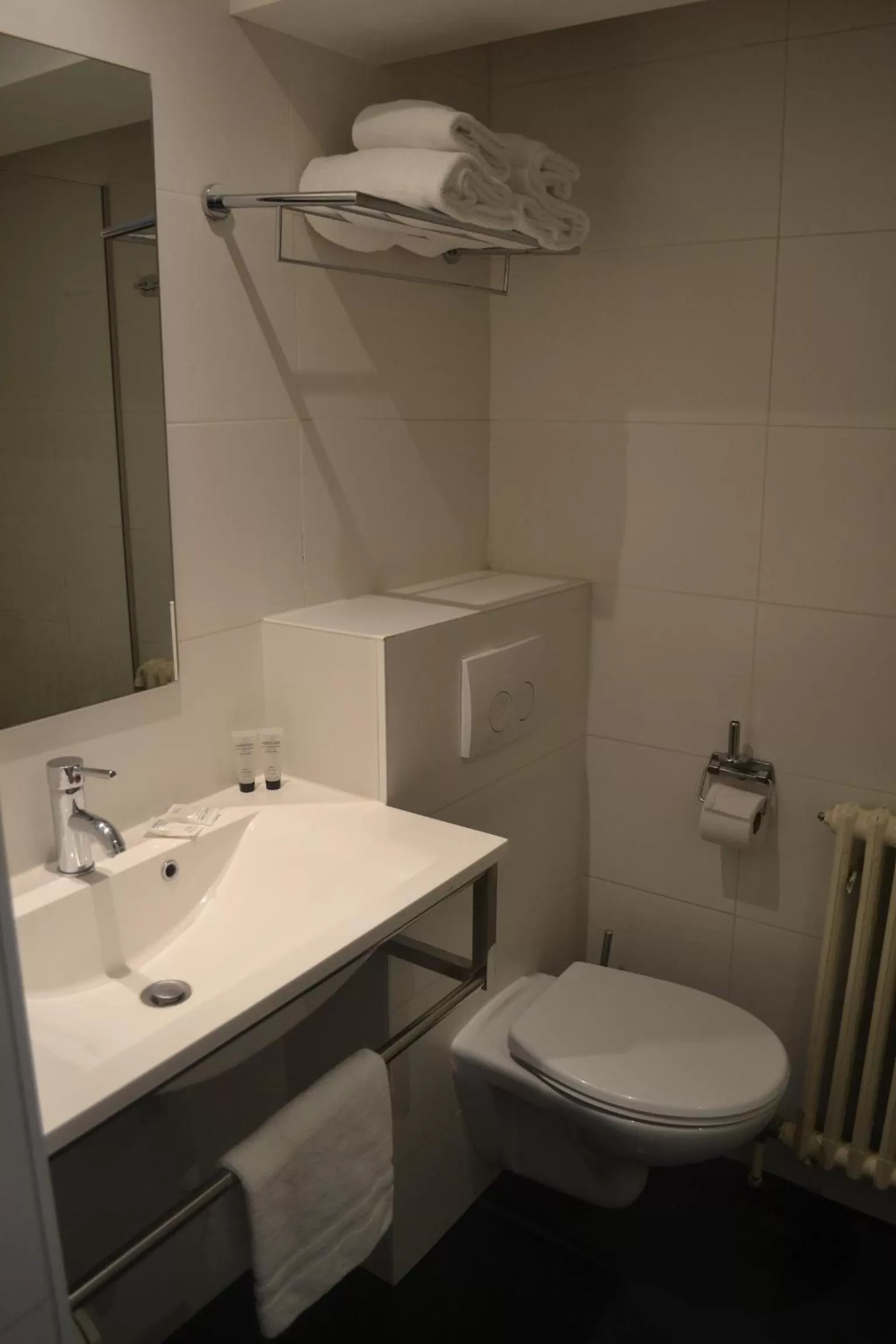 Toilet in Hotel Sandeshoved Zeedijk